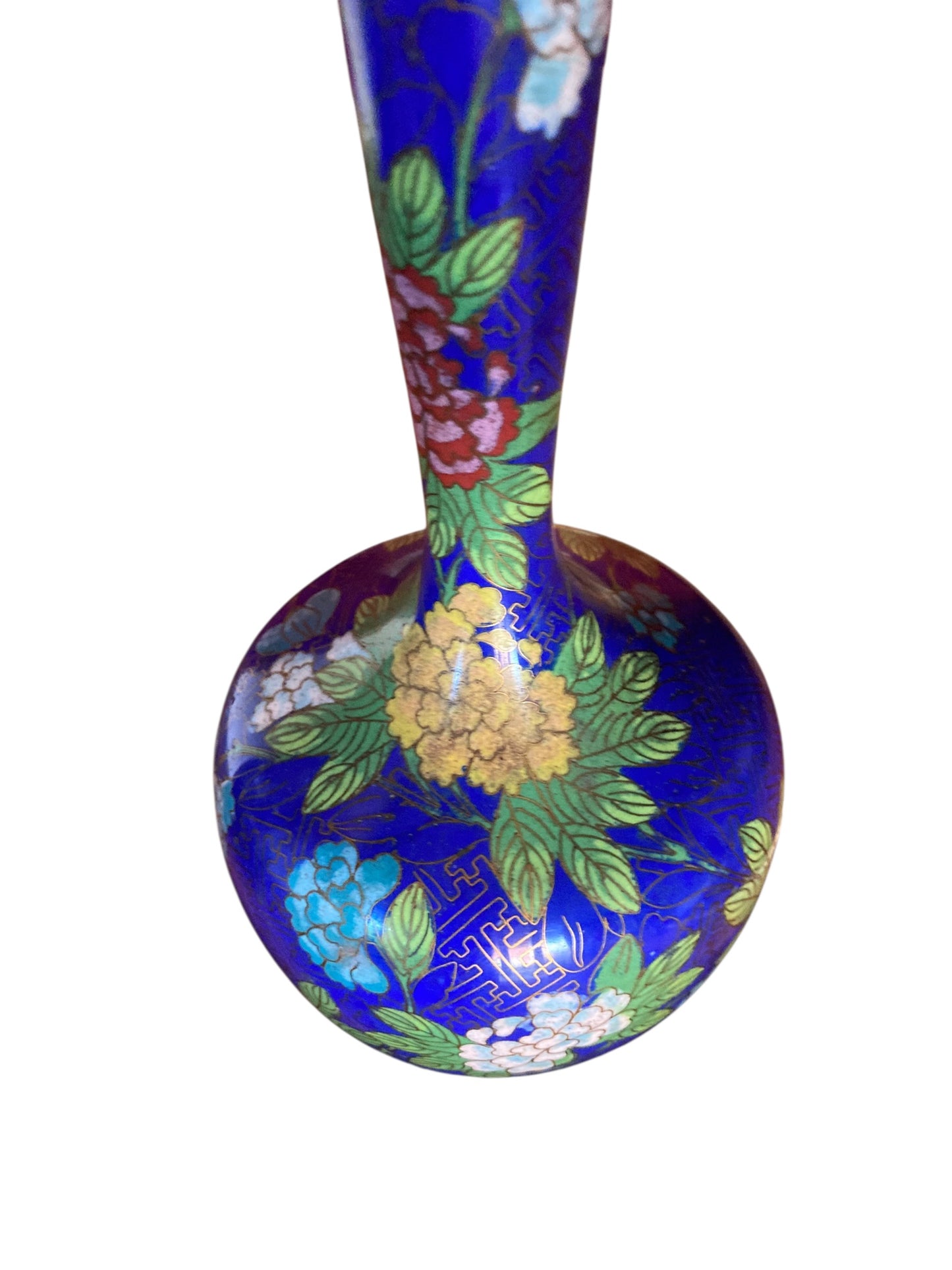 Pair of Chinese Cloisonné table lamps