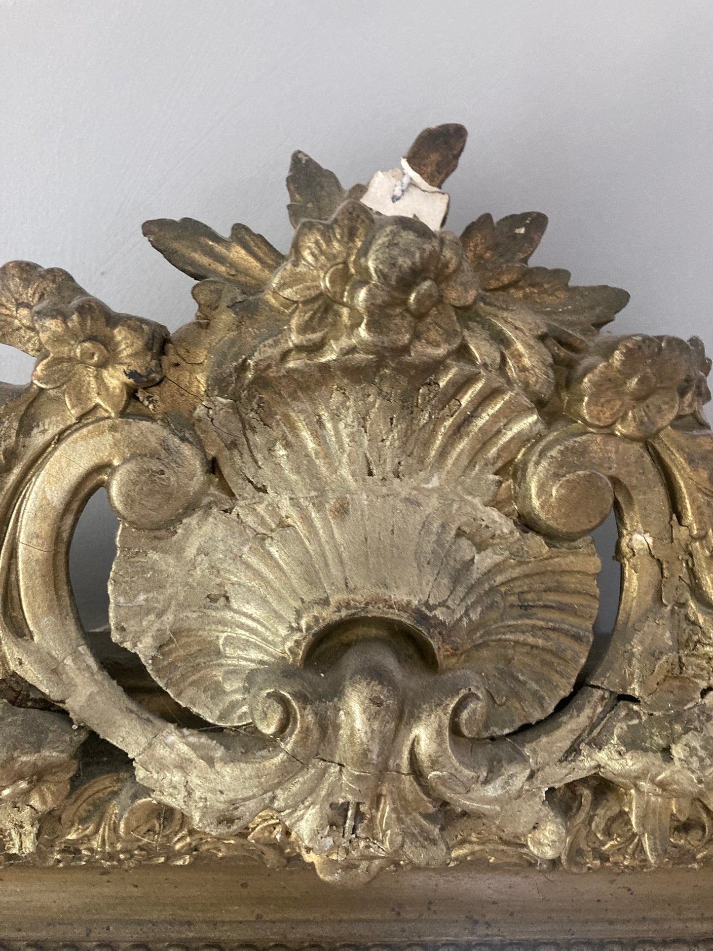 Antique French Louis XV mirror