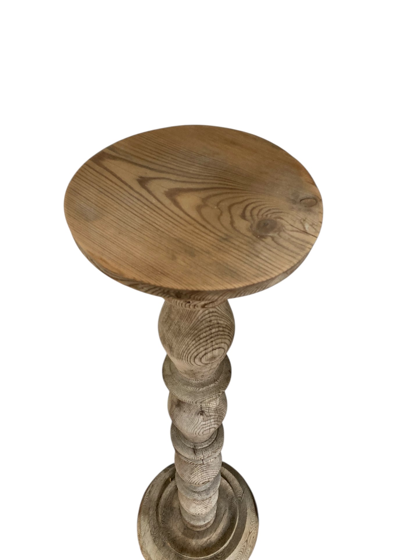 Victorian Rustic Pine Jardinere or Torchiere