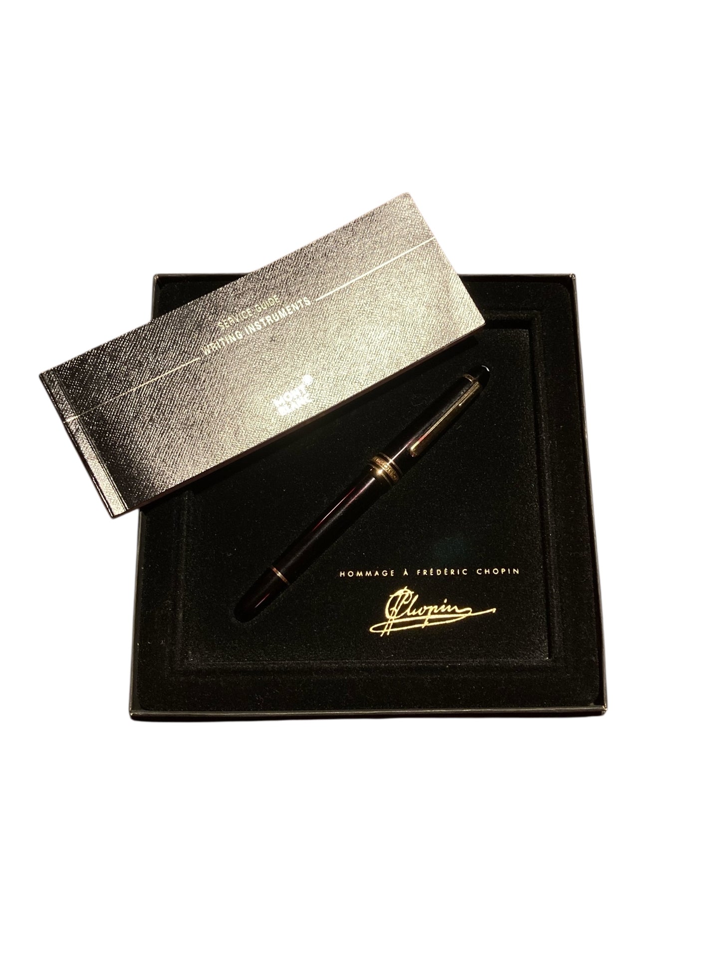 Mont Blanc Fountain Pen and CD Set Homage to Frederic Chopin