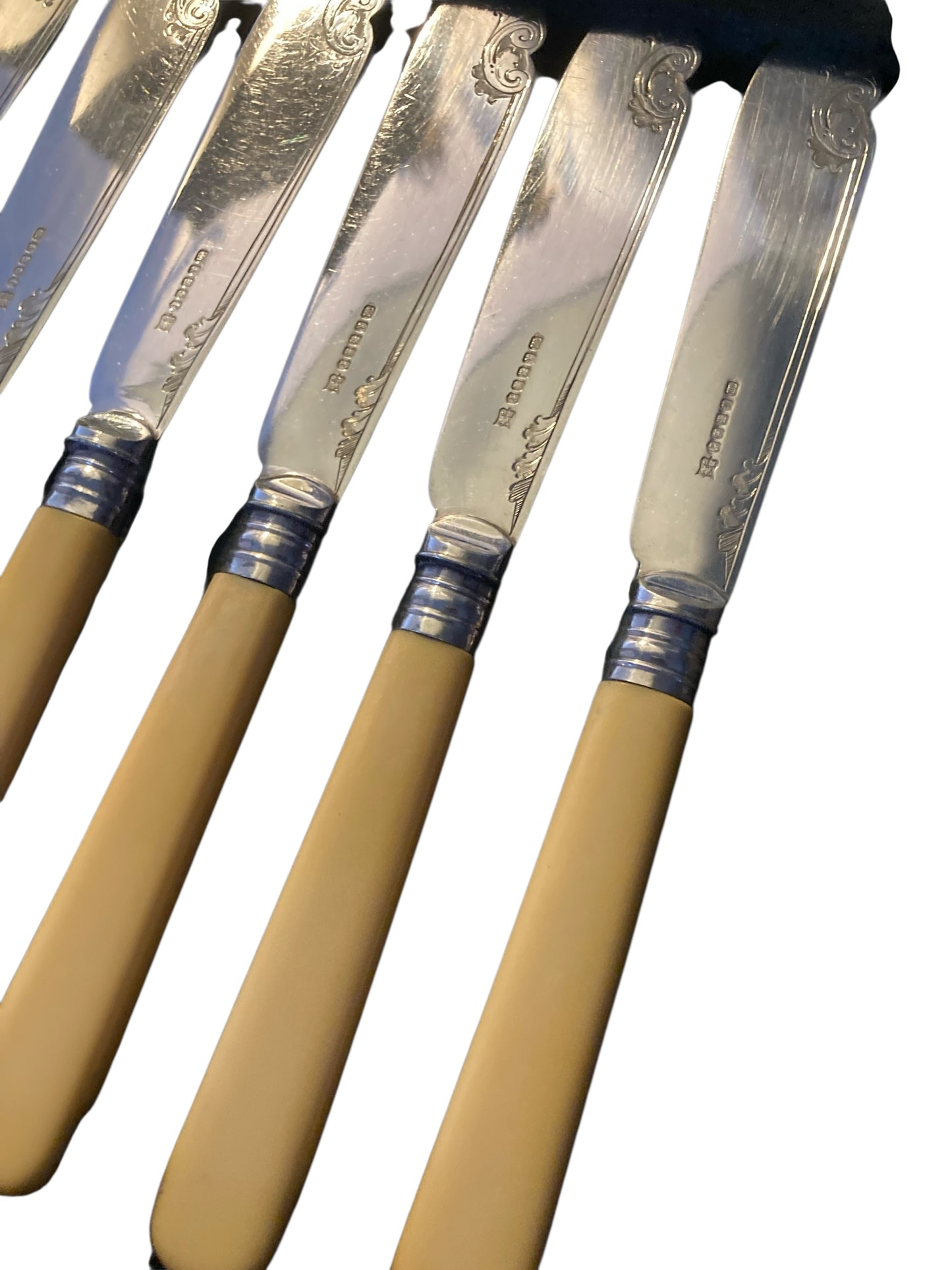 12 PIECE CASED SILVER PLATED FISH CUTLERY SET – DEAKIN & SONS