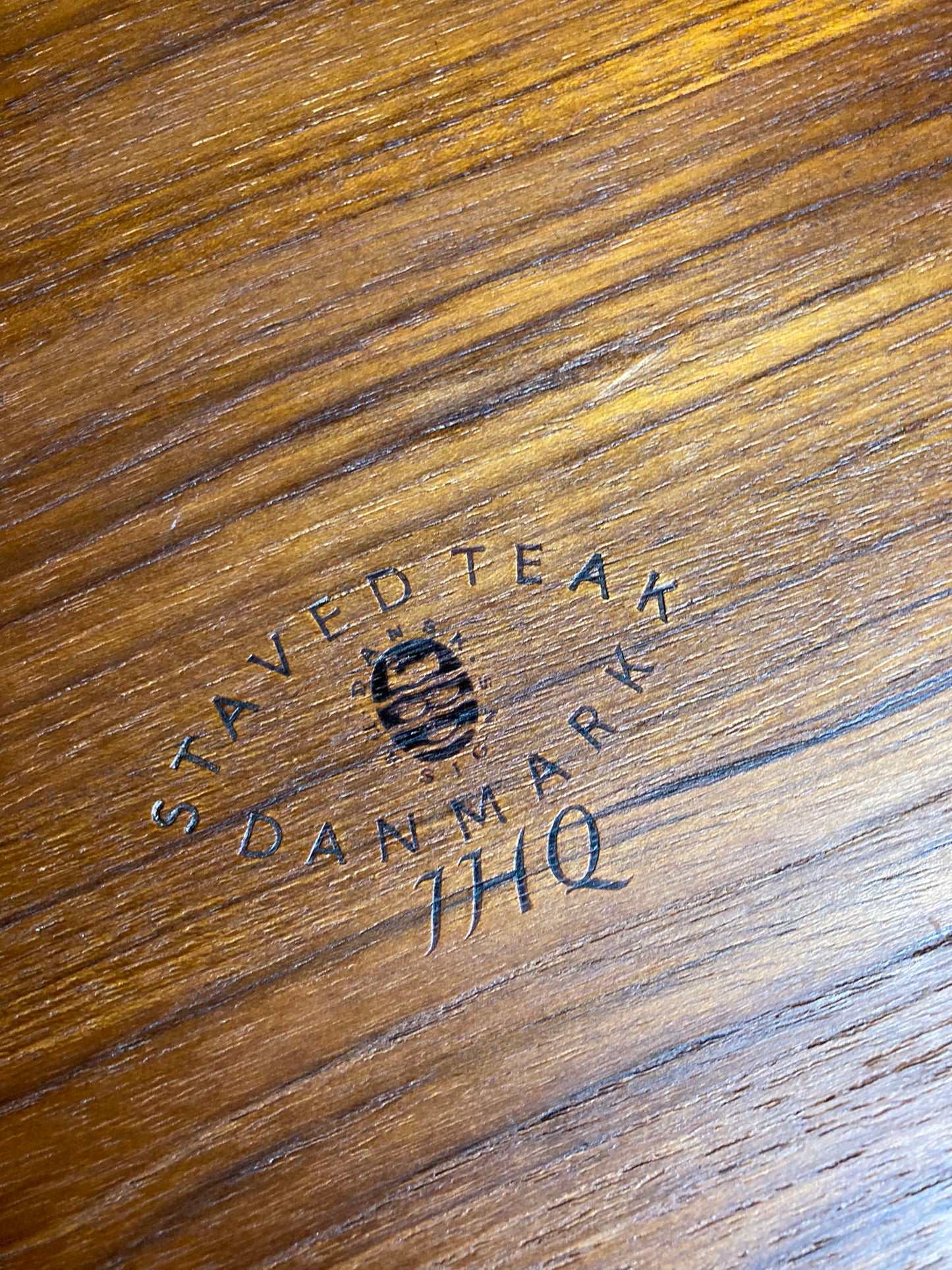 Danish Teak Ice Bucket and Tray by Jens Quistgaard for Dansk Designs Mid Century