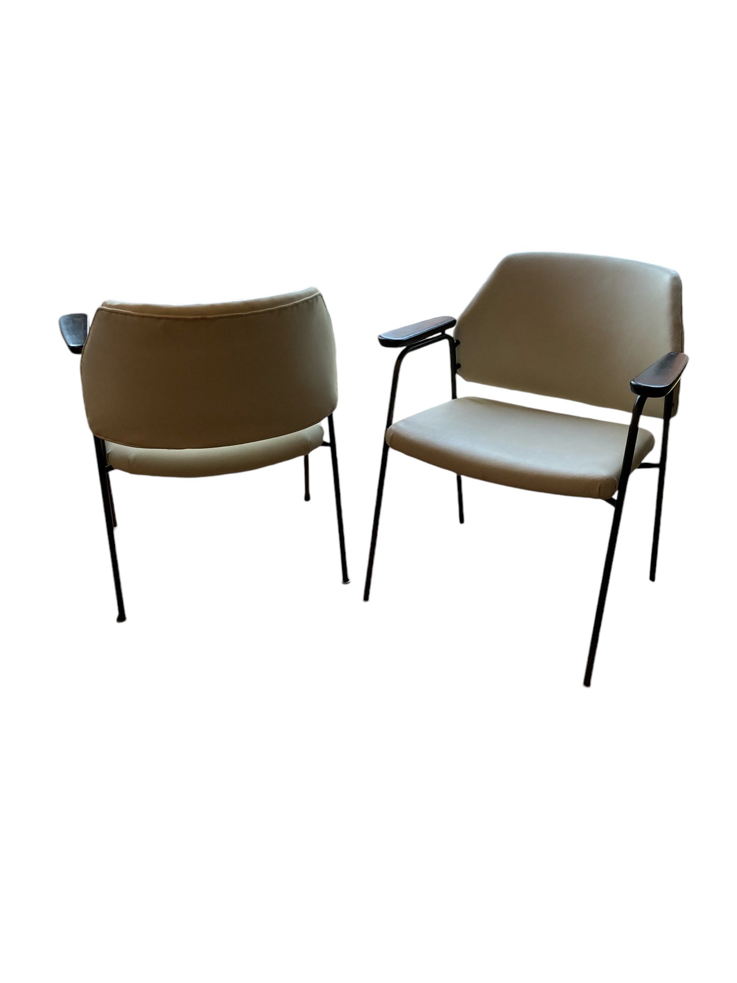 A pair of Modernist armchairs, 1970s,