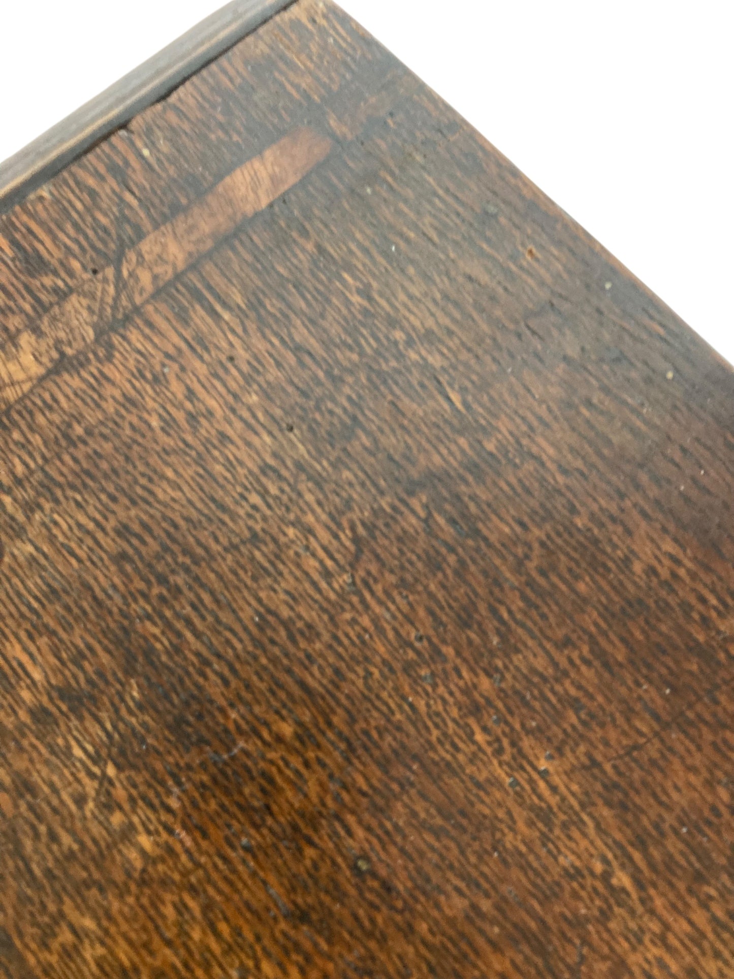 George III oak lowboy or Desk