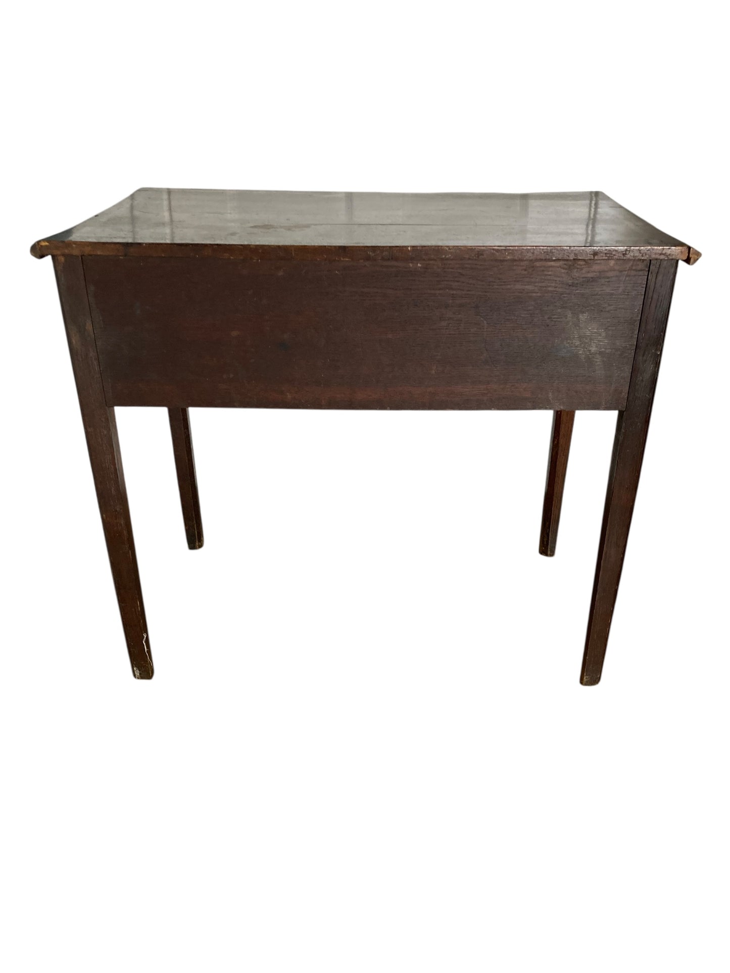 George III oak lowboy or Desk