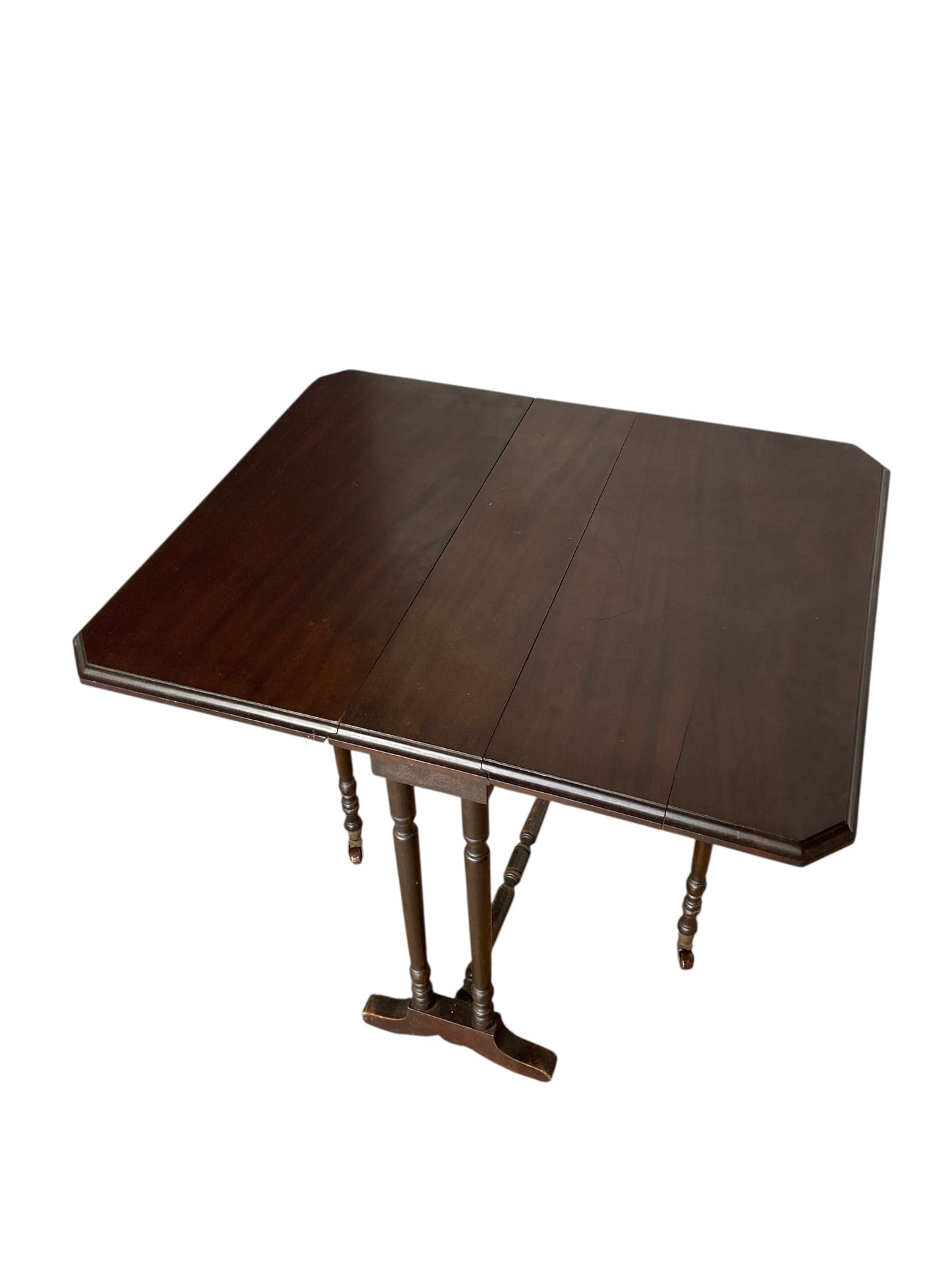 Small antique drop-leaf gate-leg table