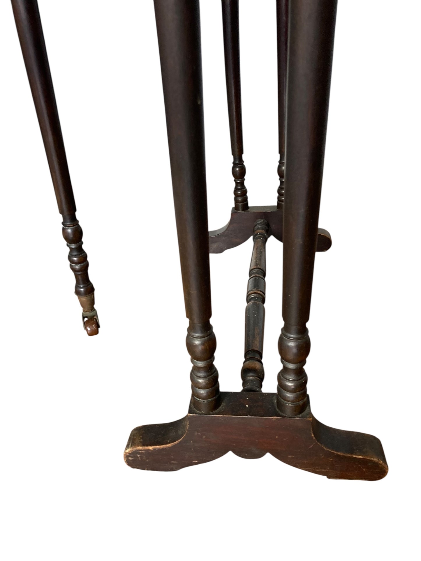 Small antique drop-leaf gate-leg table