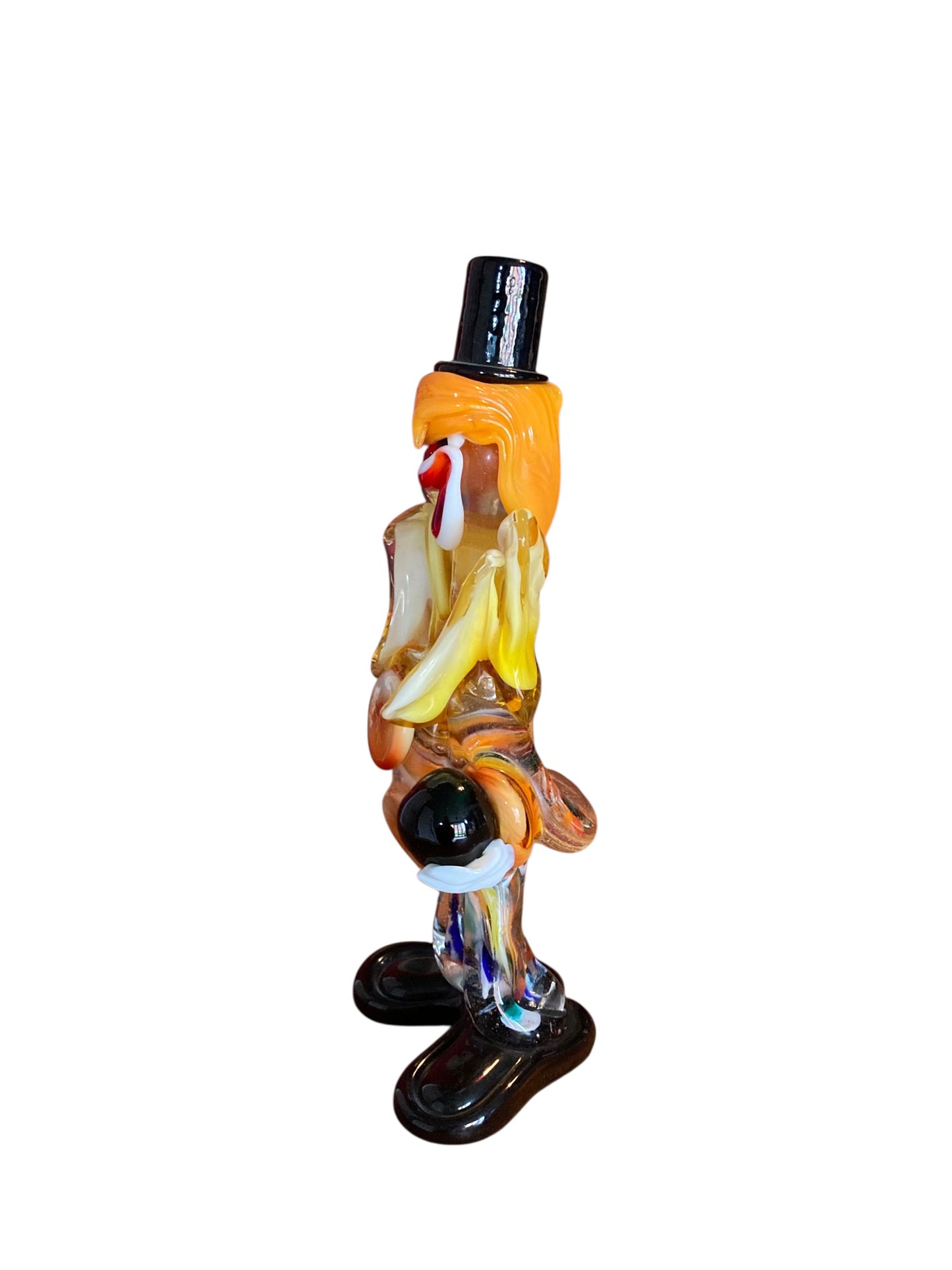Murano glass clown figurine