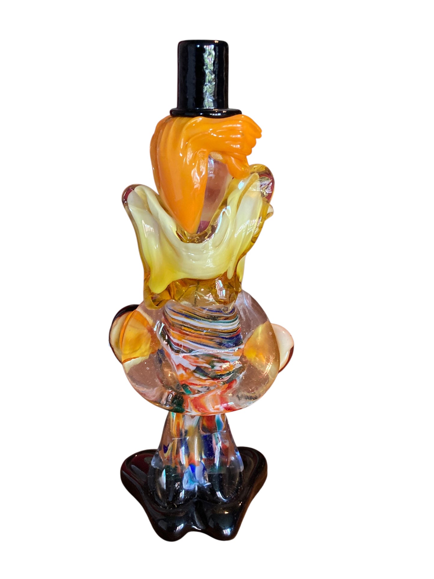 Murano glass clown figurine