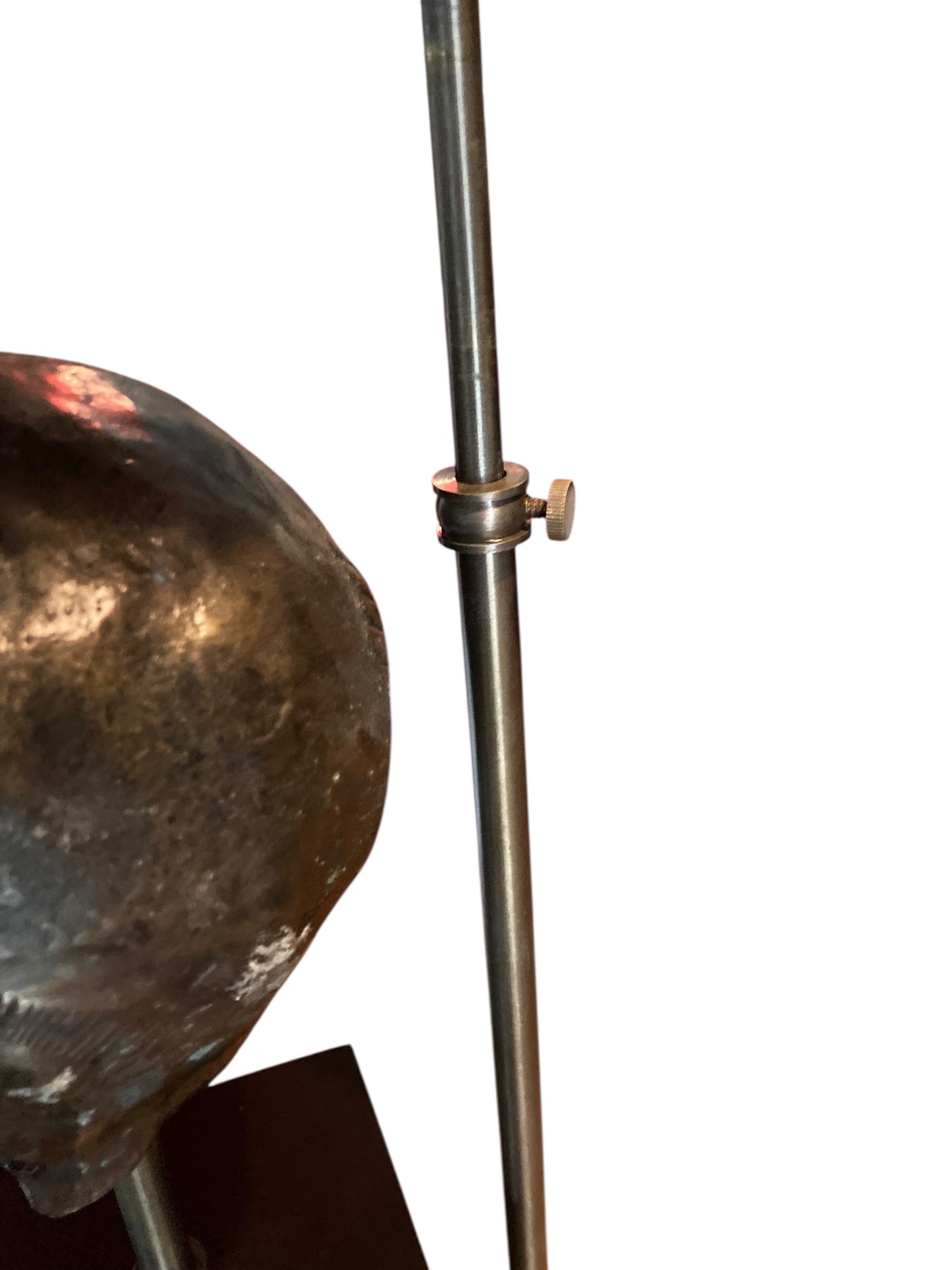 Extruder Skull Table Lamps designed by the luxury brand Eichholtz