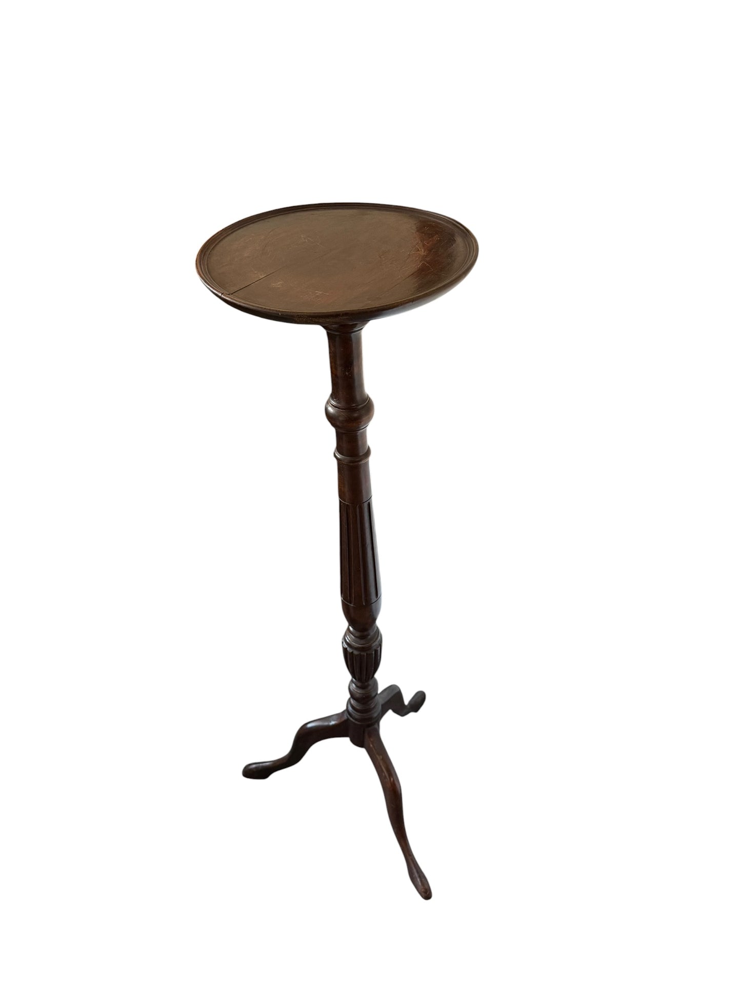 Antique Georgian mahogany torchère stand or Jardinere