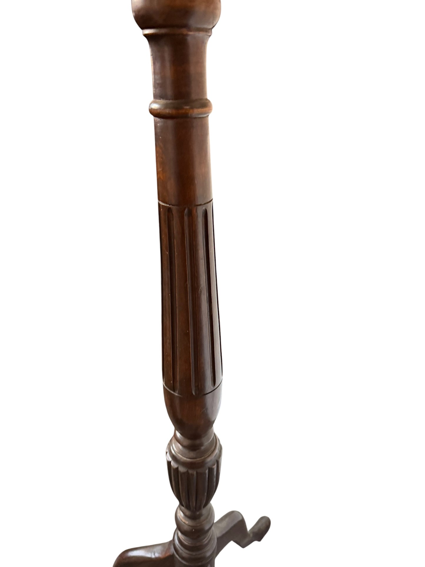 Antique Georgian mahogany torchère stand or Jardinere