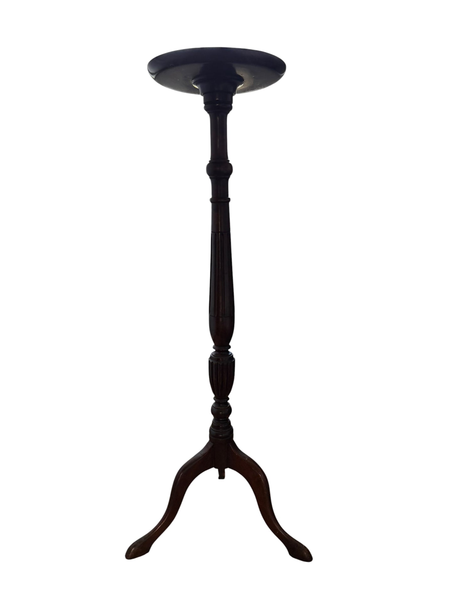 Antique Georgian mahogany torchère stand or Jardinere