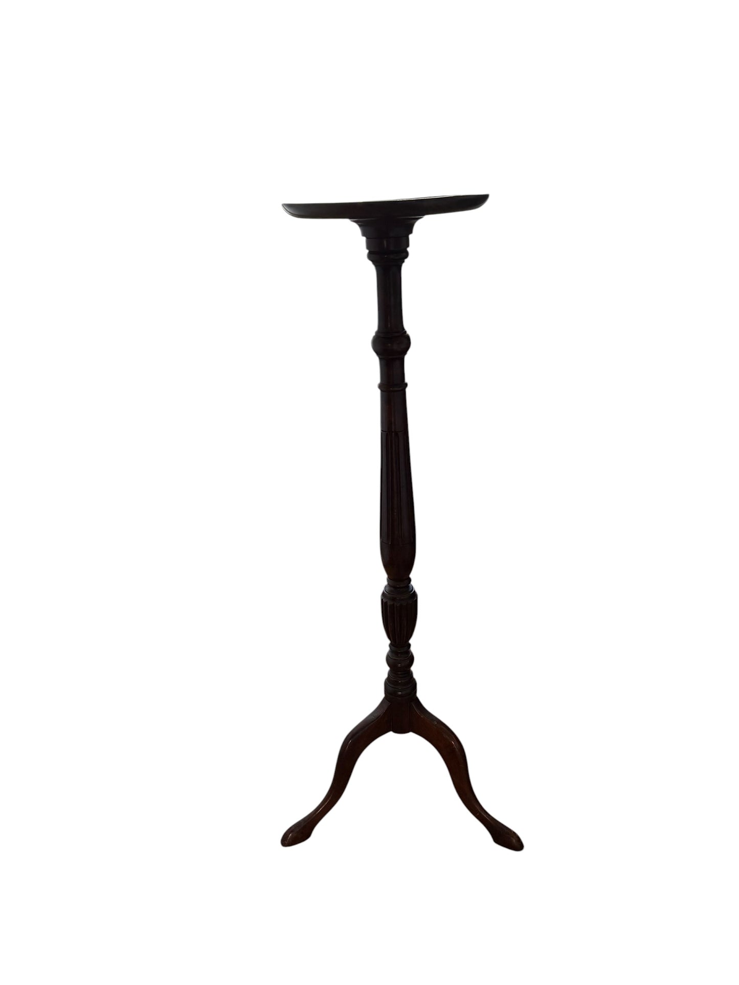 Antique Georgian mahogany torchère stand or Jardinere