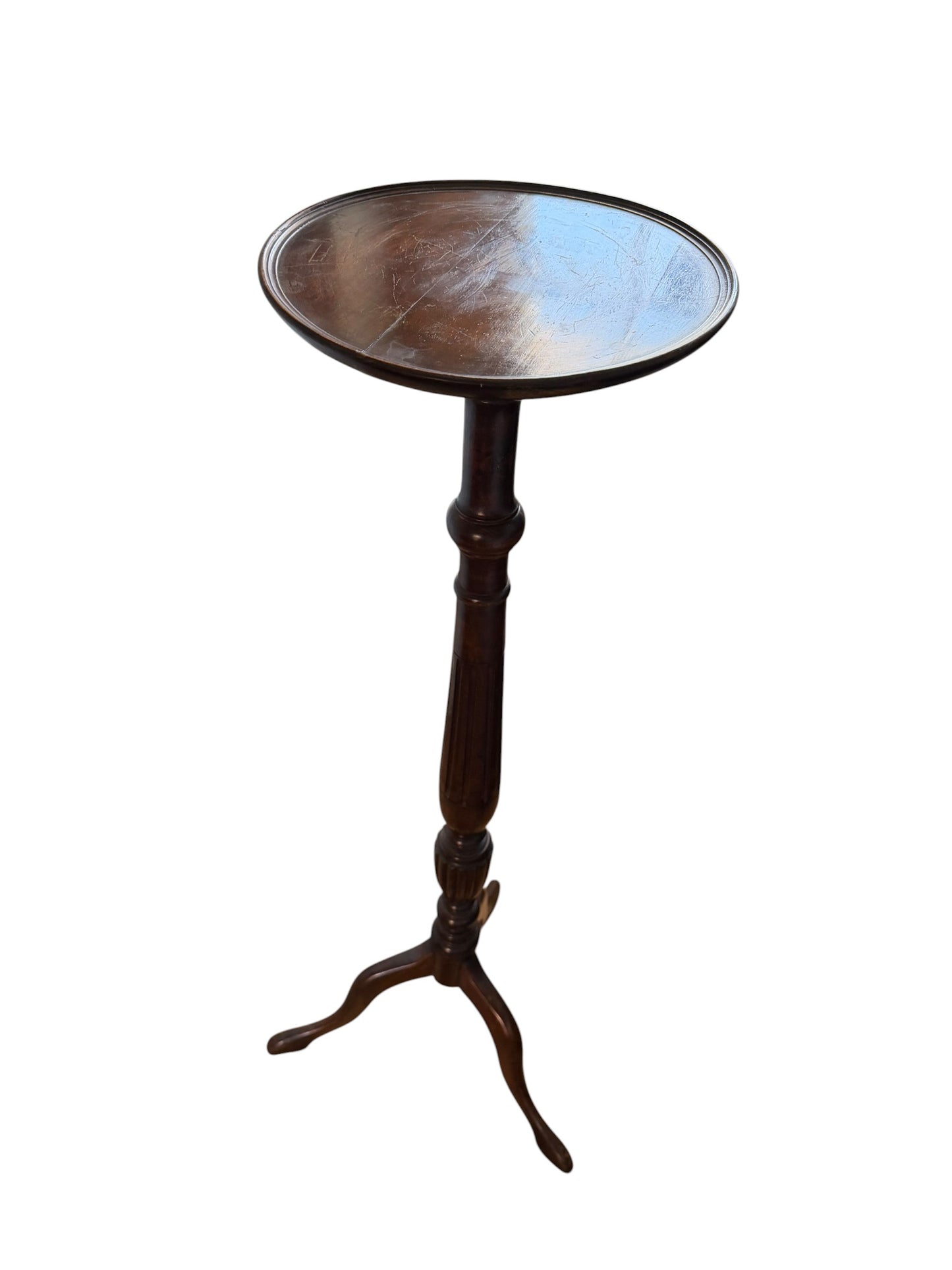Antique Georgian mahogany torchère stand or Jardinere