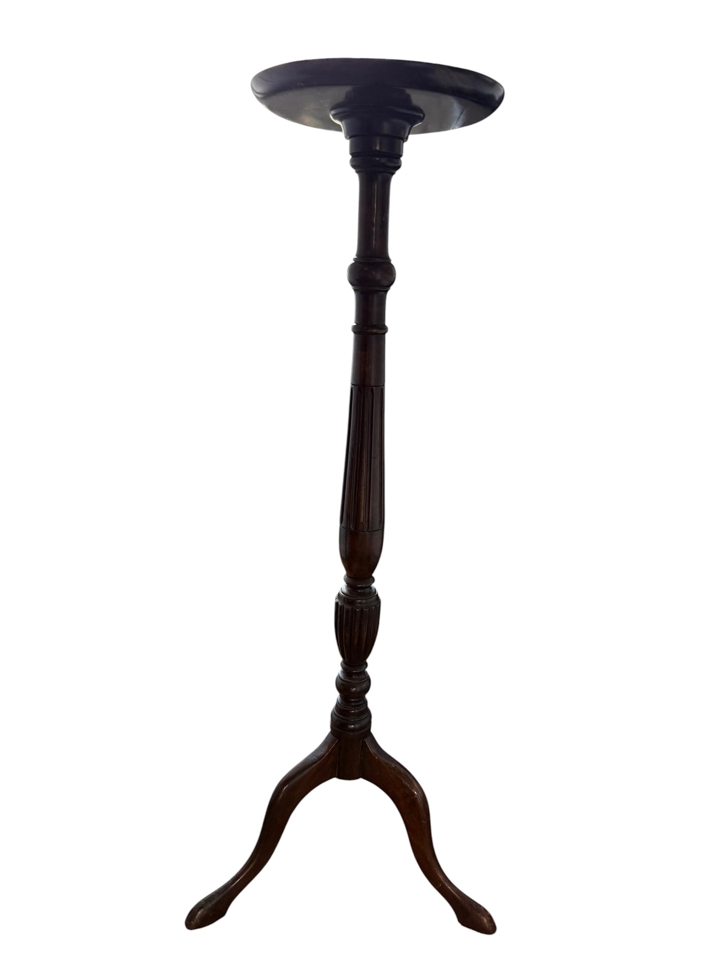 Antique Georgian mahogany torchère stand or Jardinere