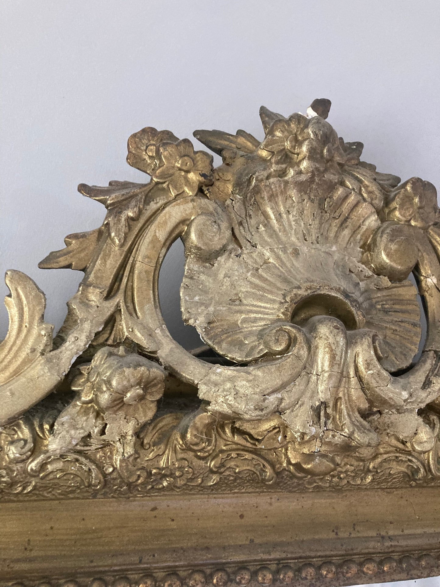 Antique French Louis XV mirror