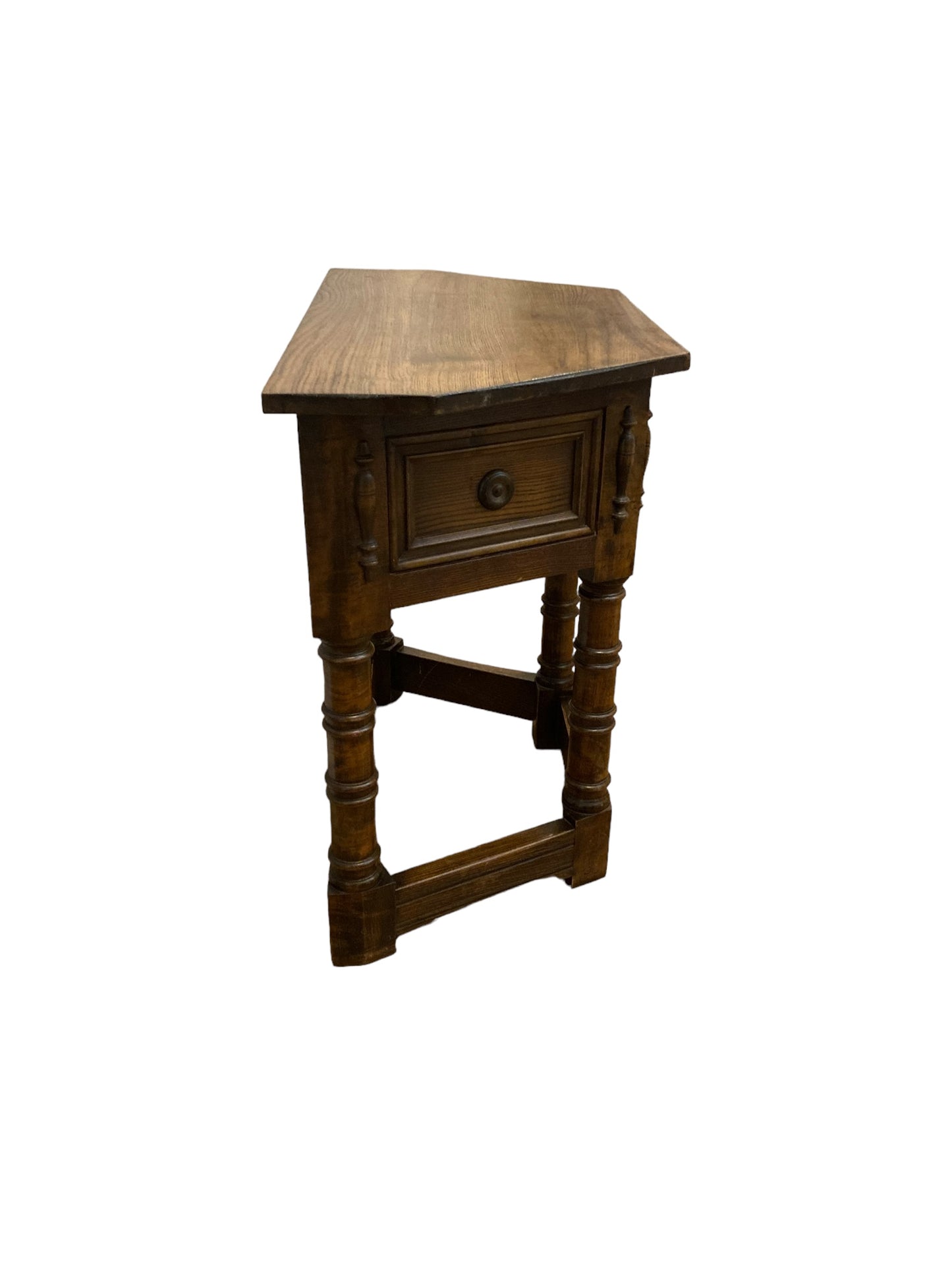 17th Century Style Gothic Looking Oak Credence Side Hall Table