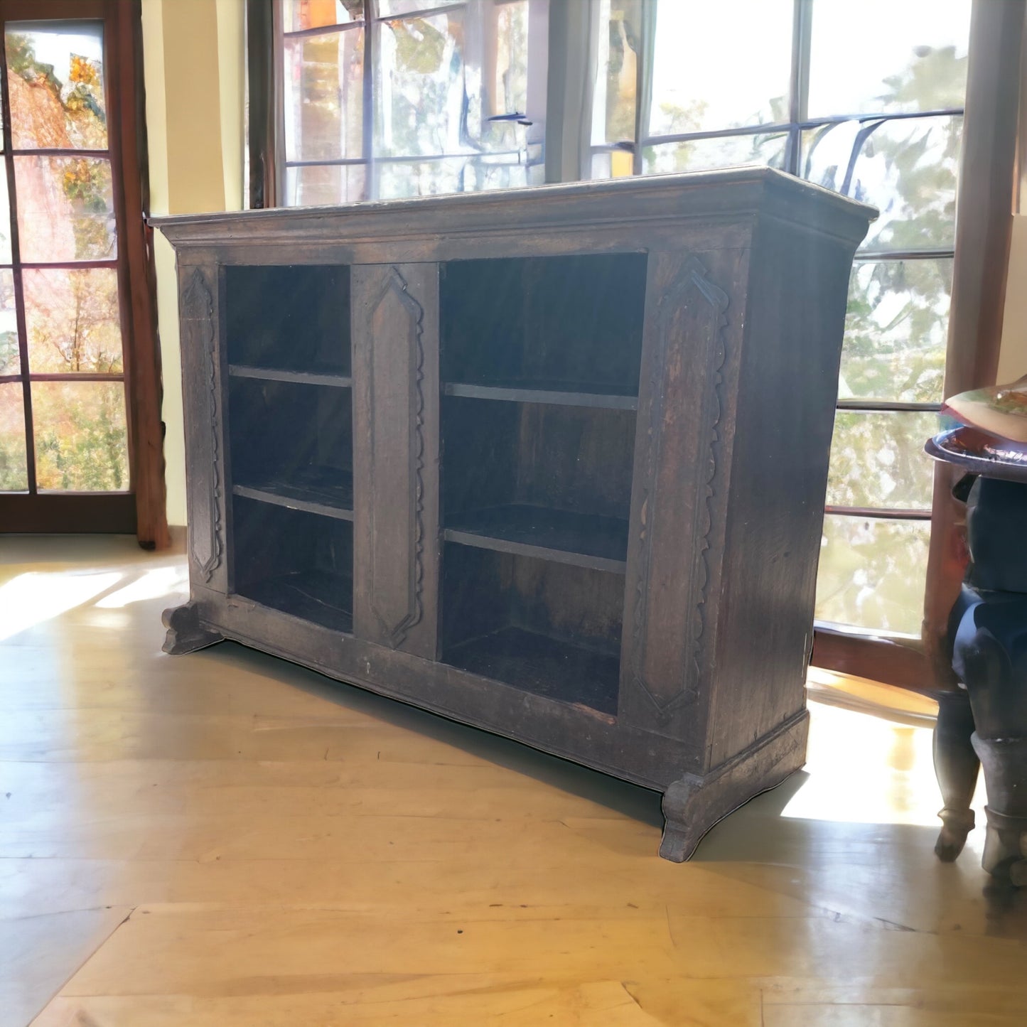 19th Century Solid Oak French Sideboard