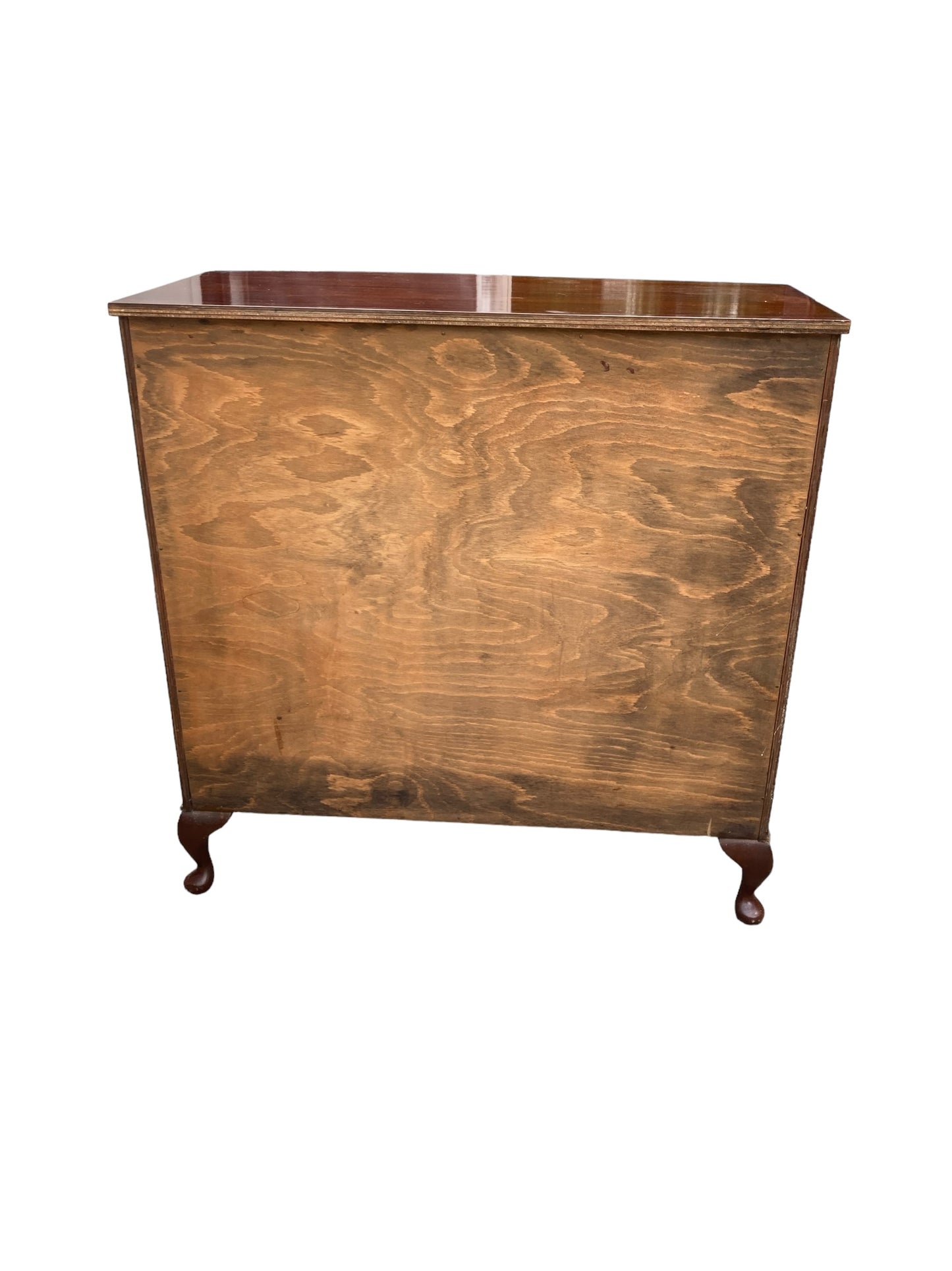 Italian Walnut Commode, chest of drawers 19th Century Bombe form