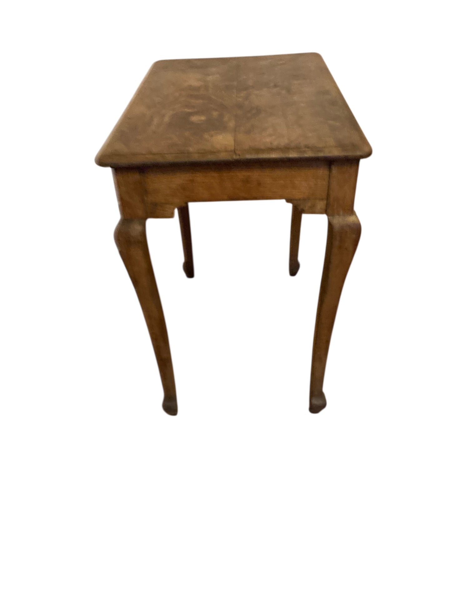 Antique Elm Wood Side or Occassional table early 1900's