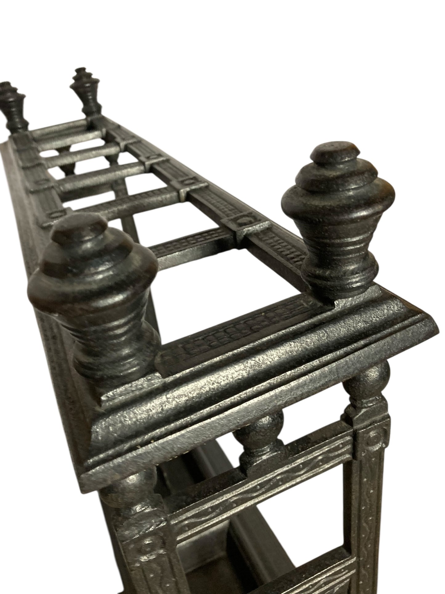 Victorian Cast Iron Umberella Stand with removable drip trays
