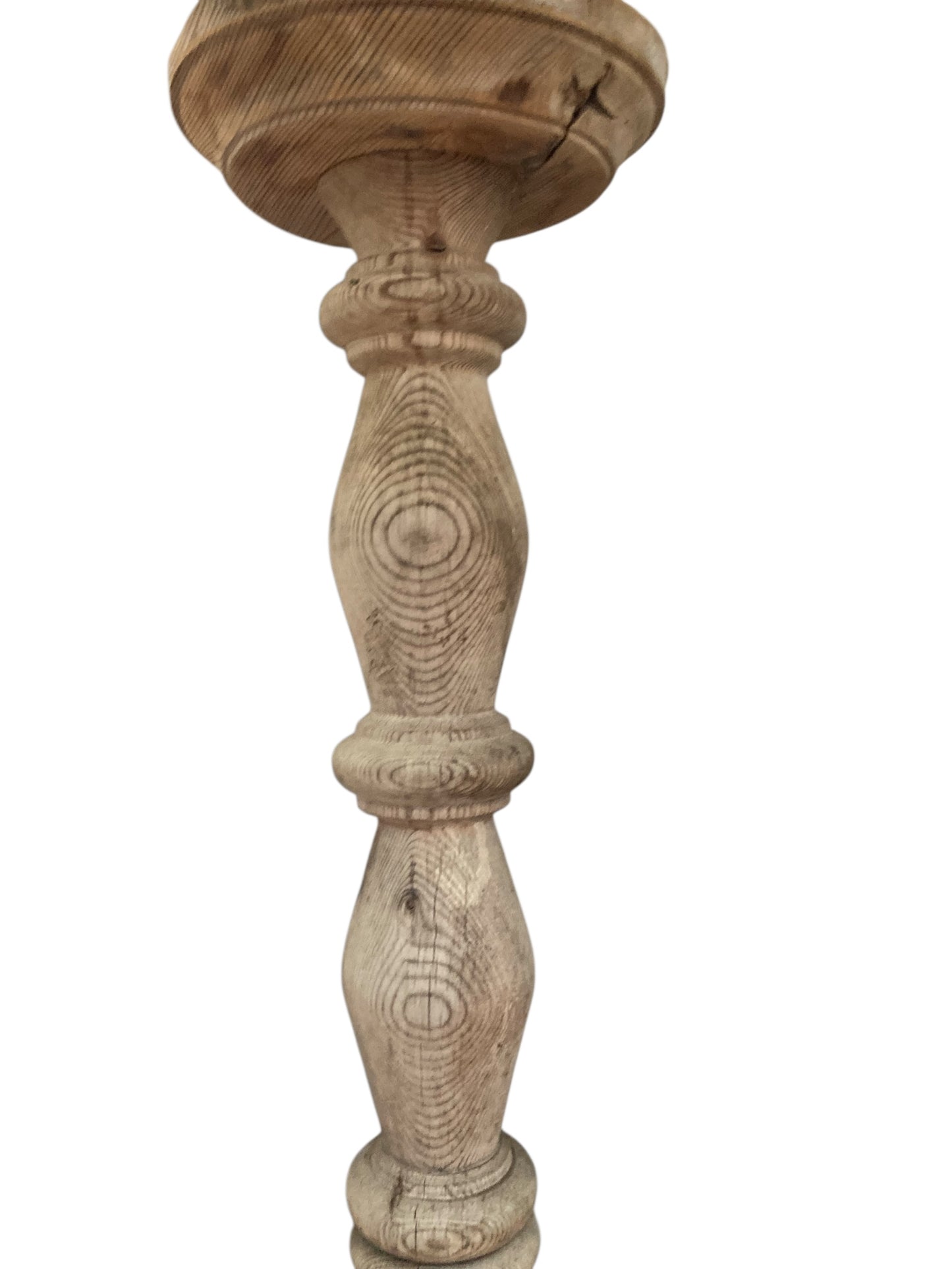 Victorian Rustic Pine Jardinere or Torchiere