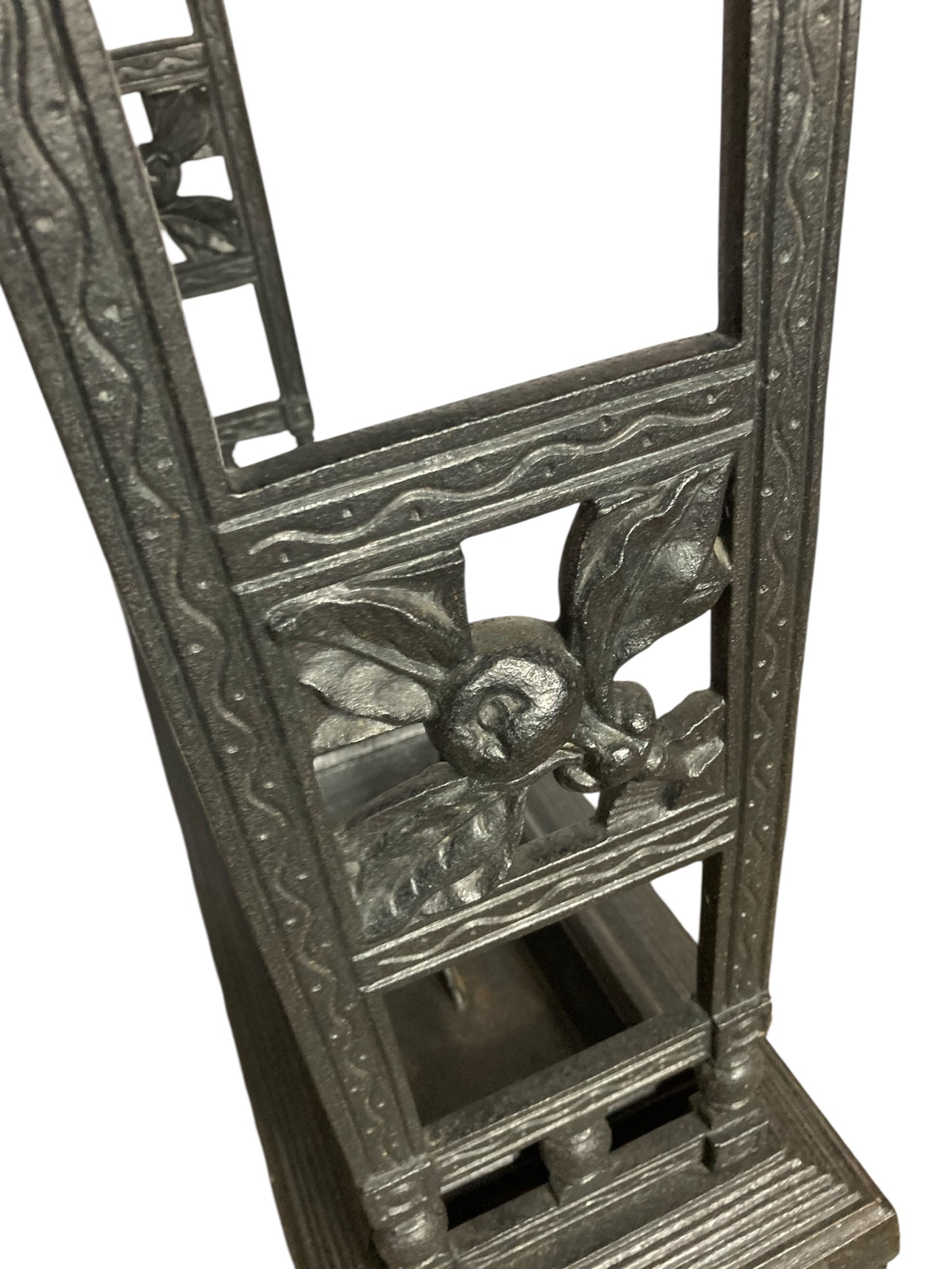 Victorian Cast Iron Umberella Stand with removable drip trays