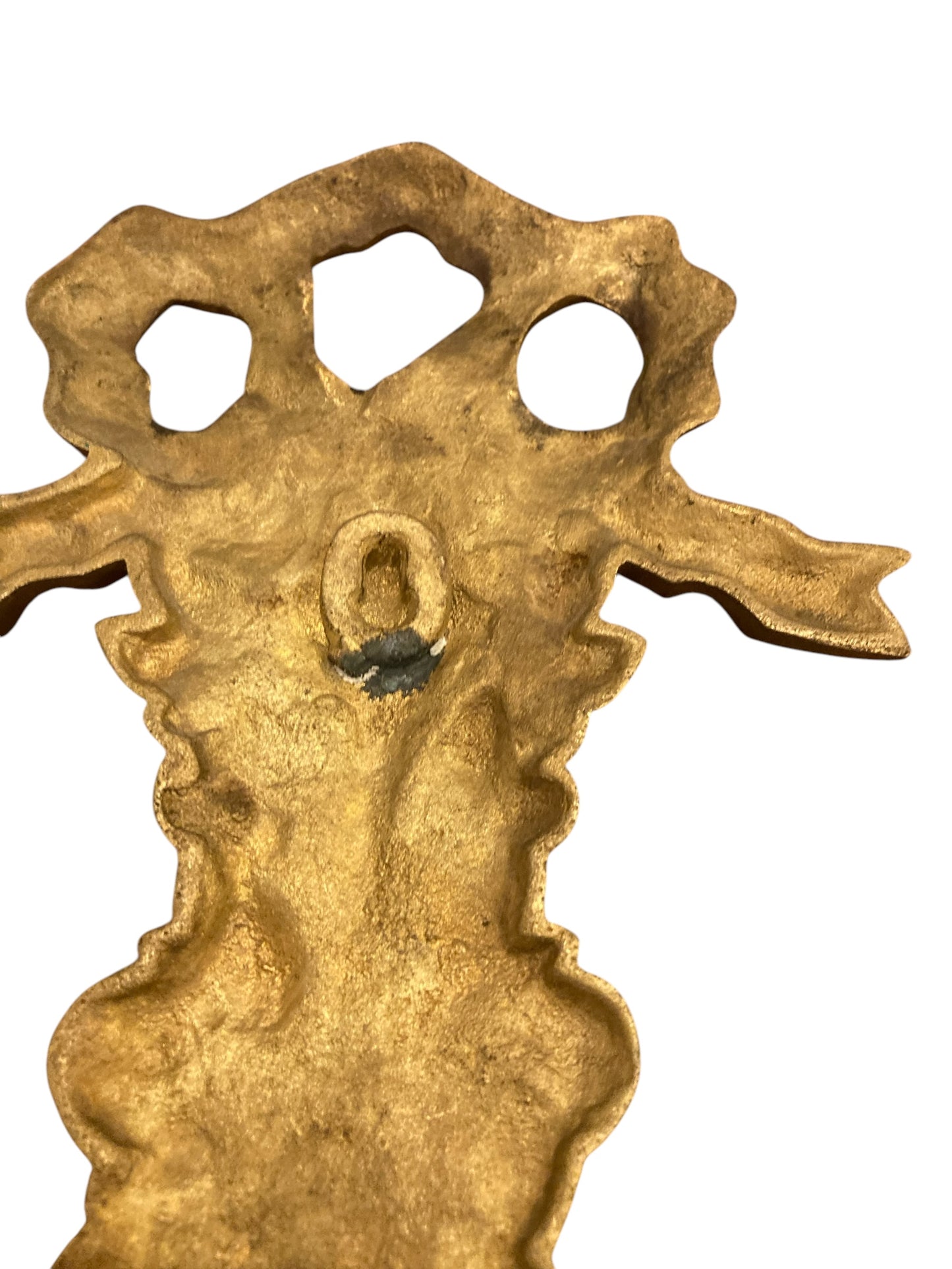 Pair of Italian Brass wall sconces, candelabra