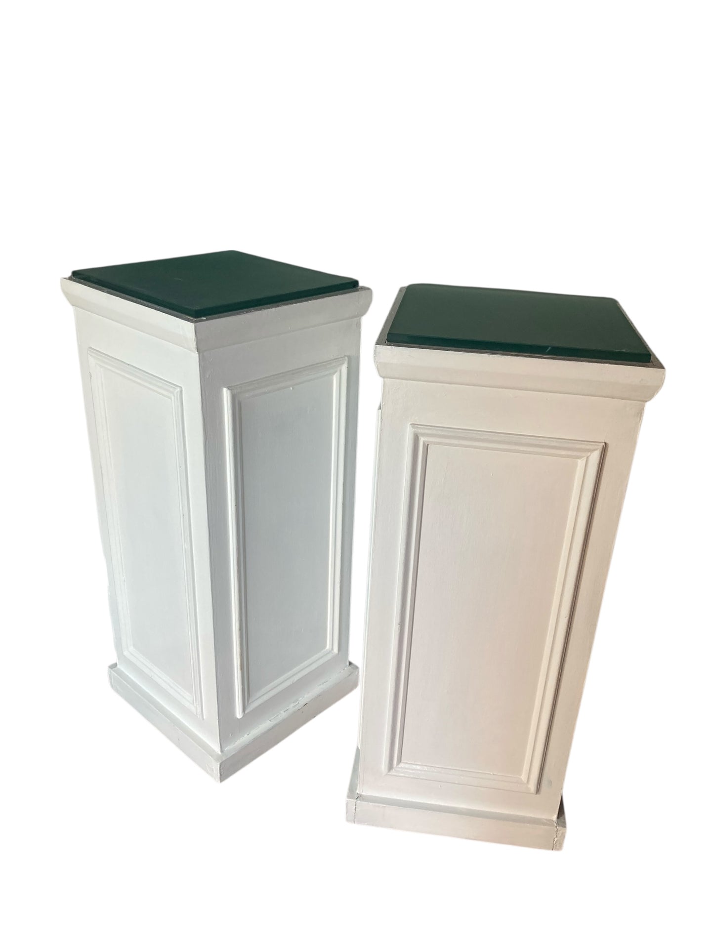 White Column Plynth, plant, urn or bust stand. Event furniture