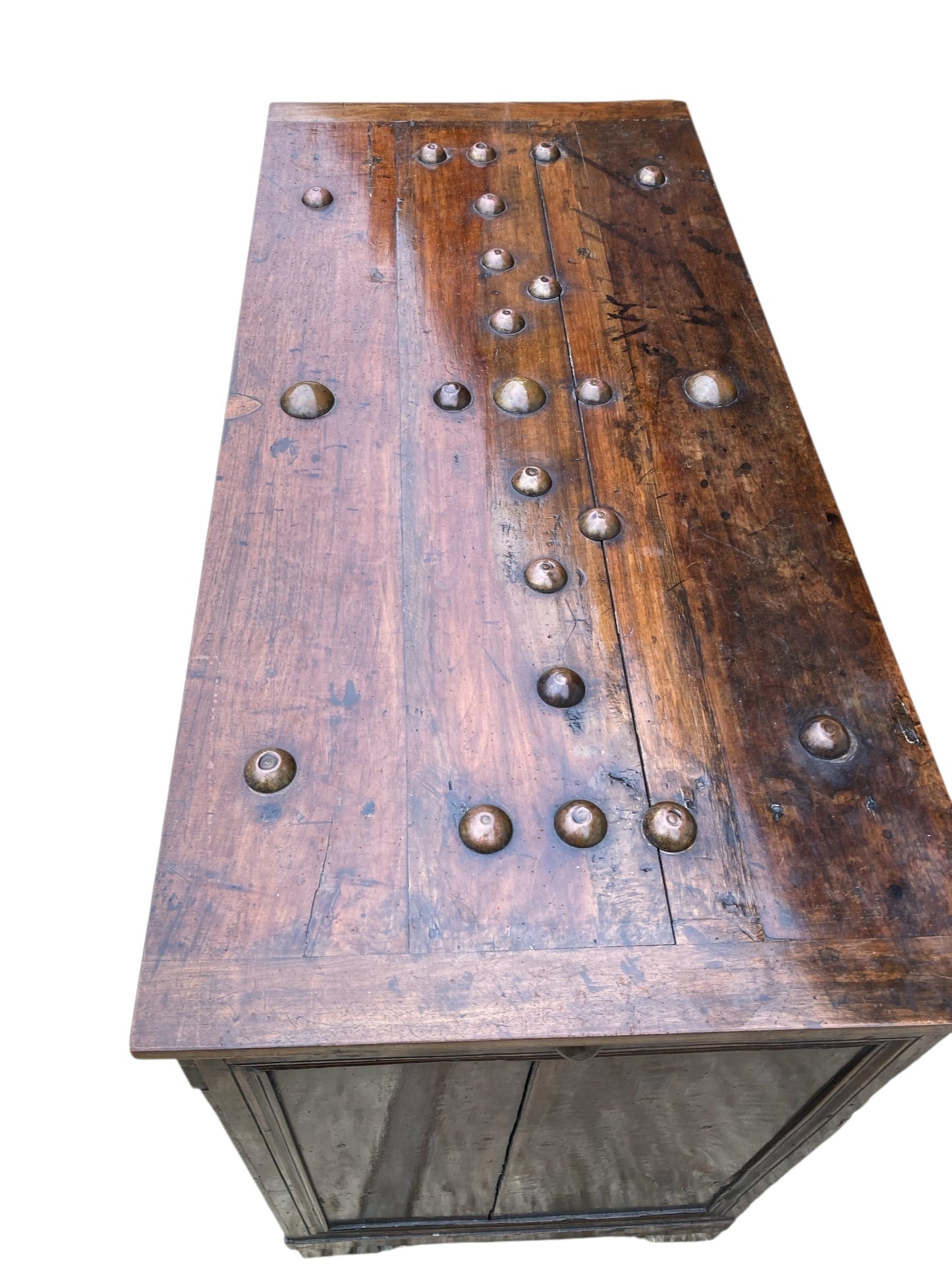 Dutch Walnut Commode Late 18TH Century with hinged Lidded top