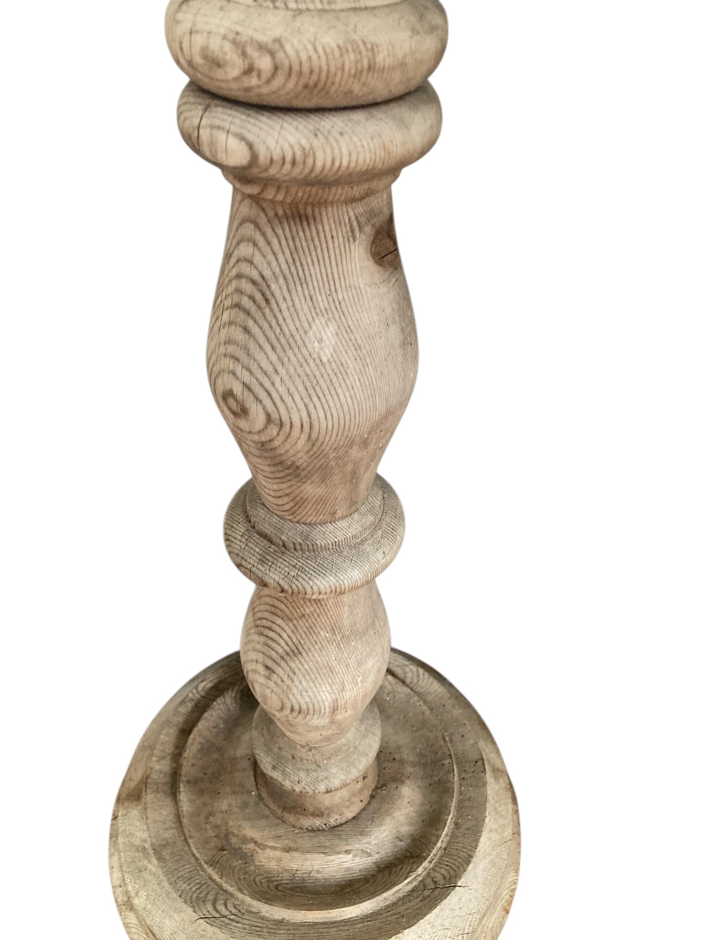 Victorian Rustic Pine Jardinere or Torchiere