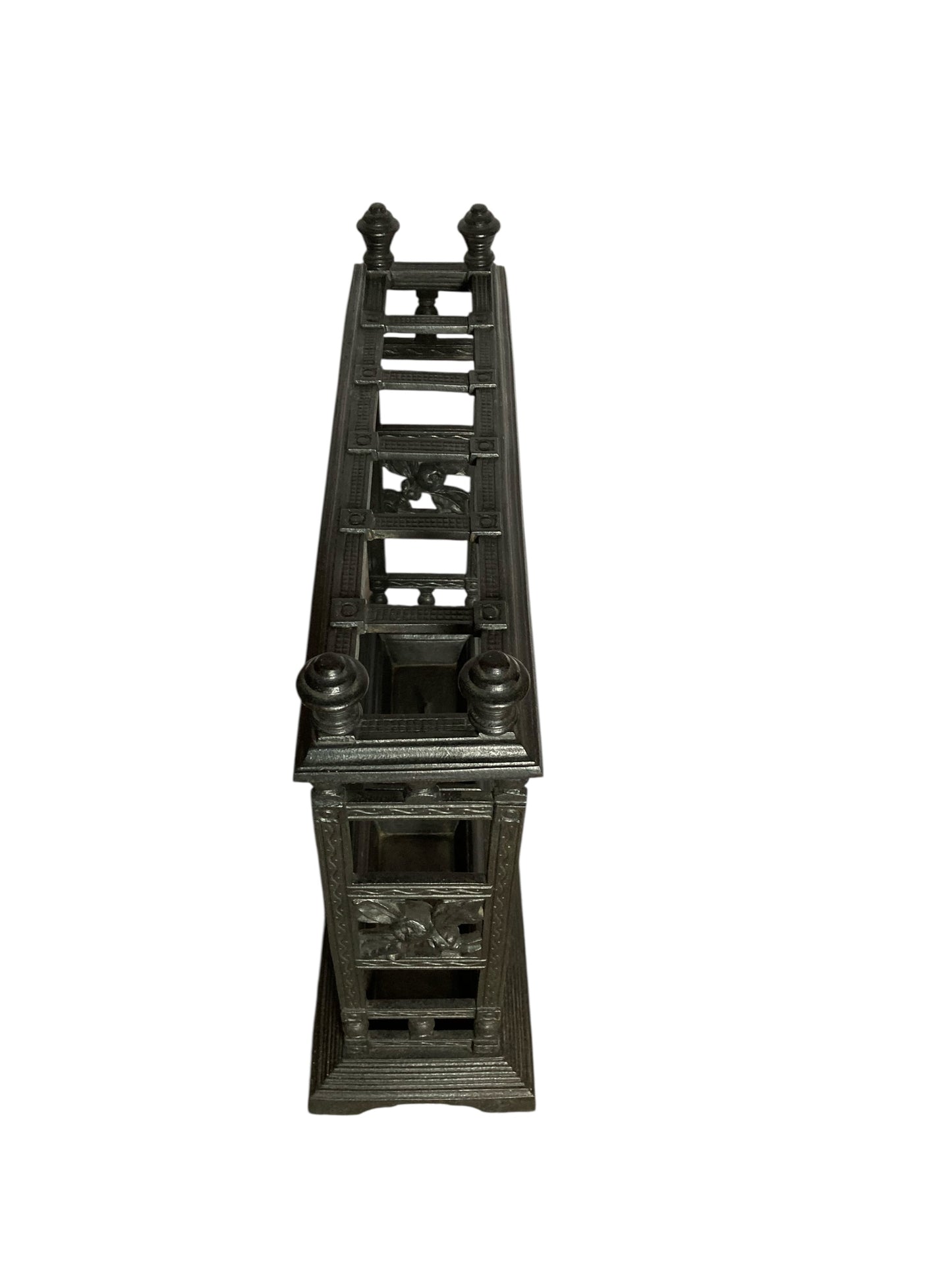 Victorian Cast Iron Umberella Stand with removable drip trays