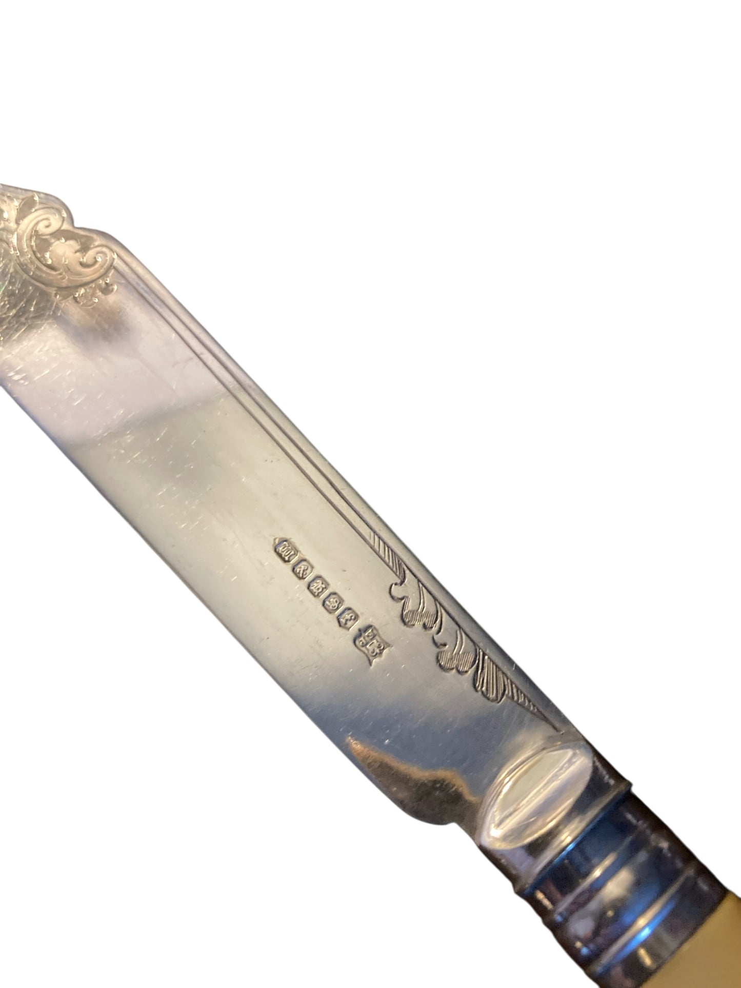 12 PIECE CASED SILVER PLATED FISH CUTLERY SET – DEAKIN & SONS