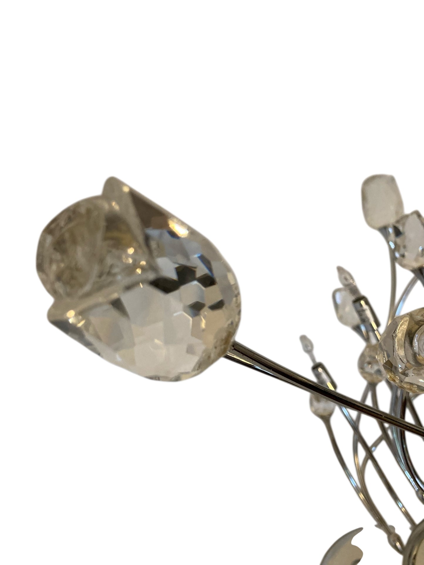 Pair of Contemporary Italian Chrome Table Lamps