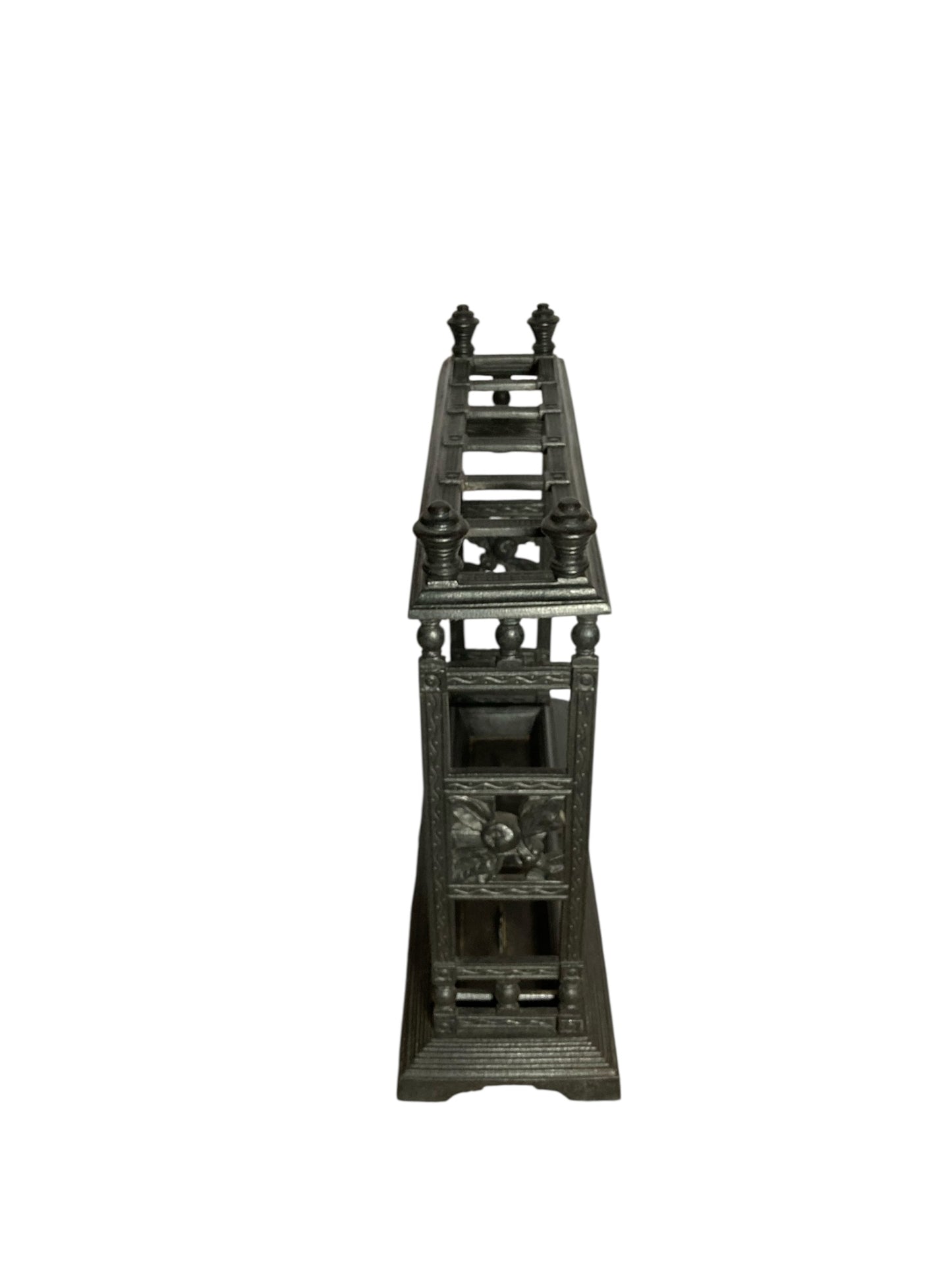 Victorian Cast Iron Umberella Stand with removable drip trays