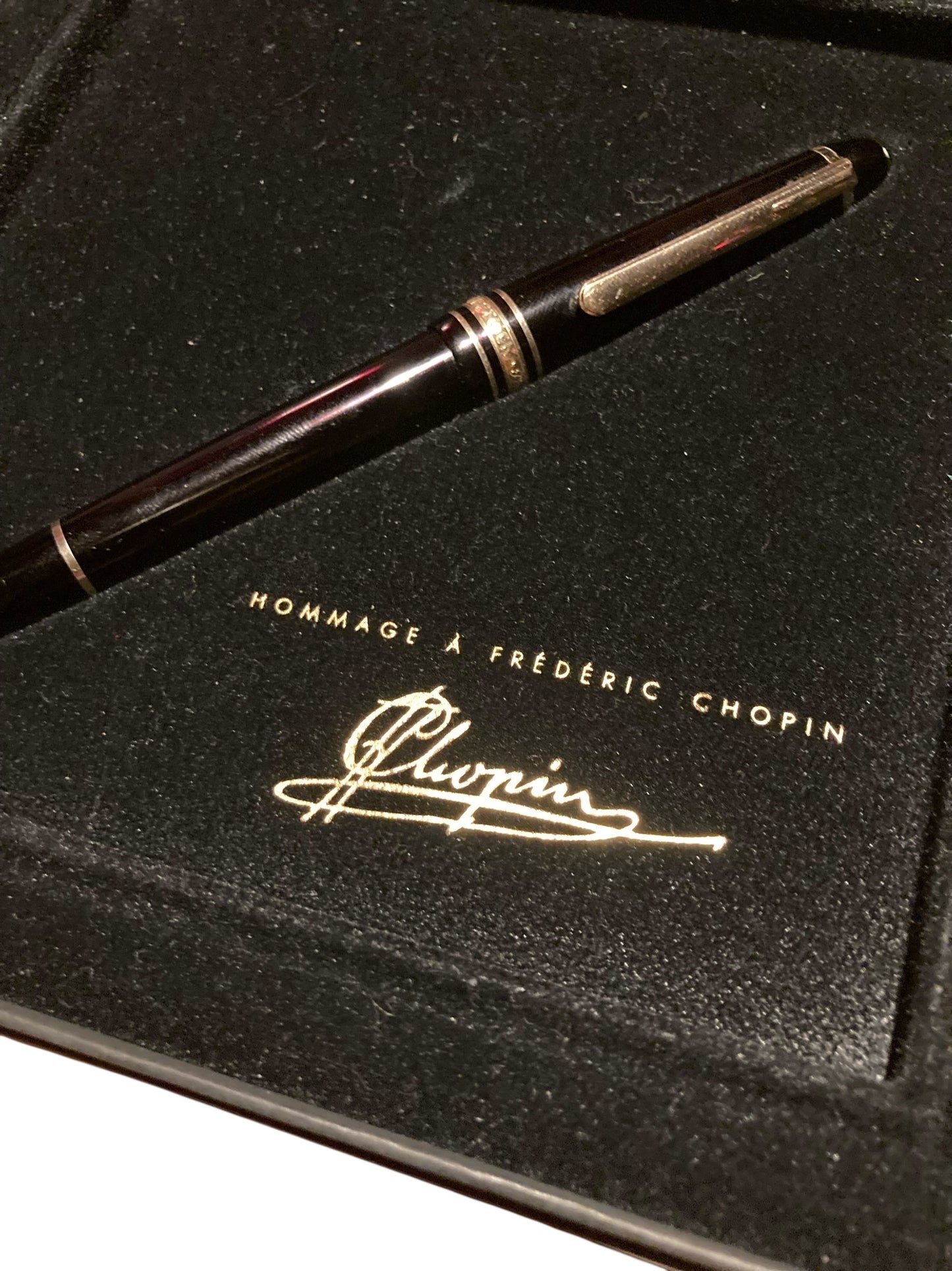 Mont Blanc Fountain Pen and CD Set Homage to Frederic Chopin