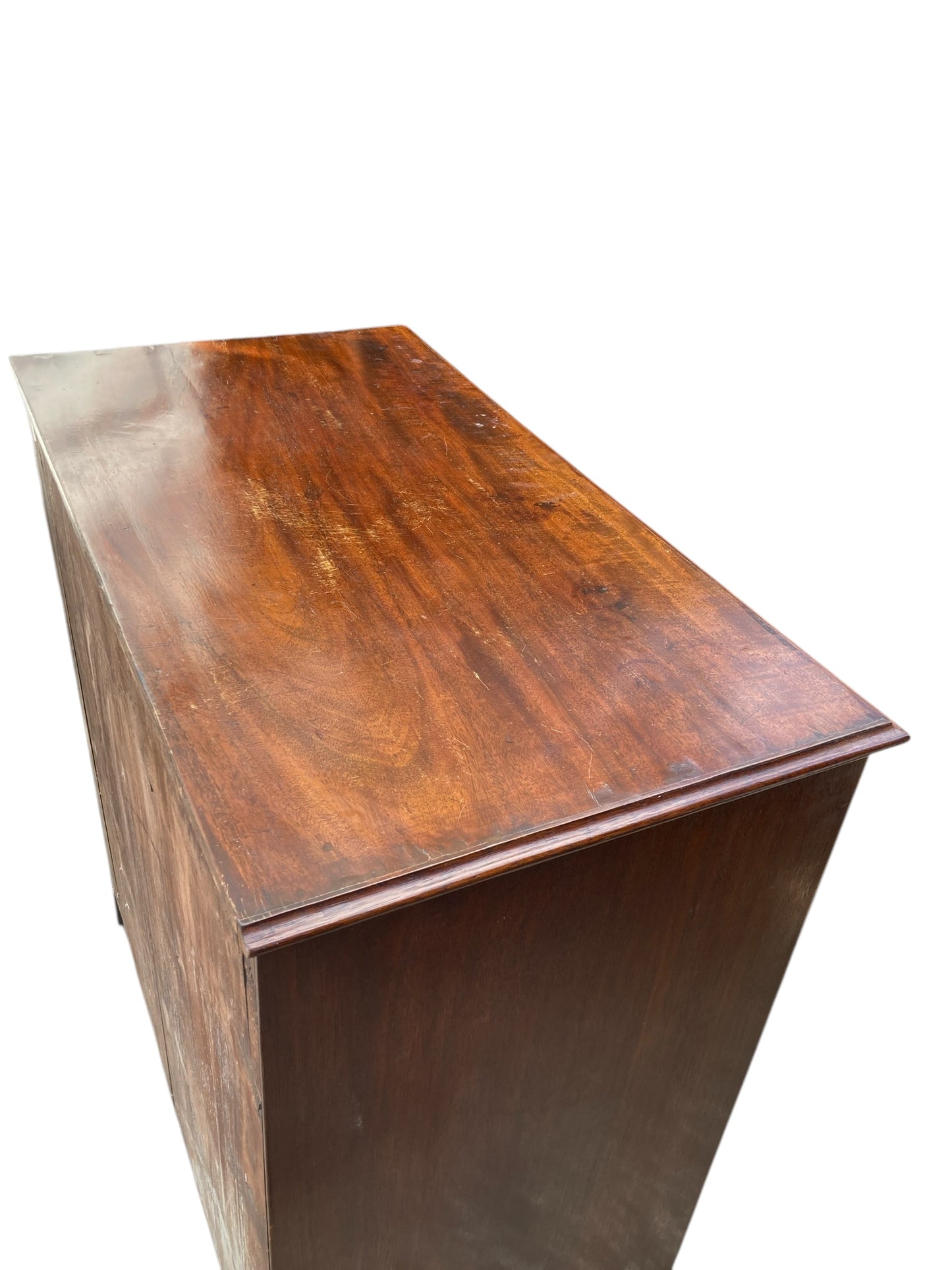 Georgian Mahogany Two over three Five drawer Chest