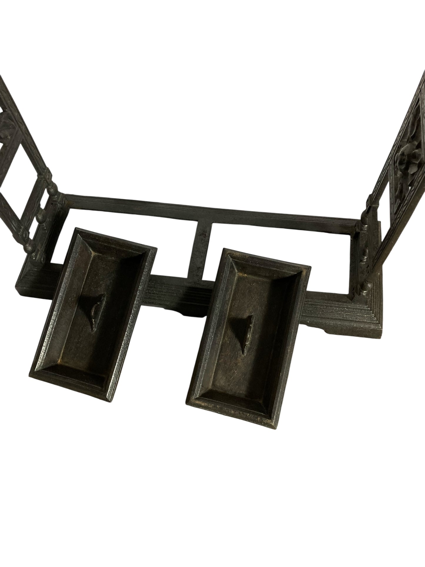 Victorian Cast Iron Umberella Stand with removable drip trays