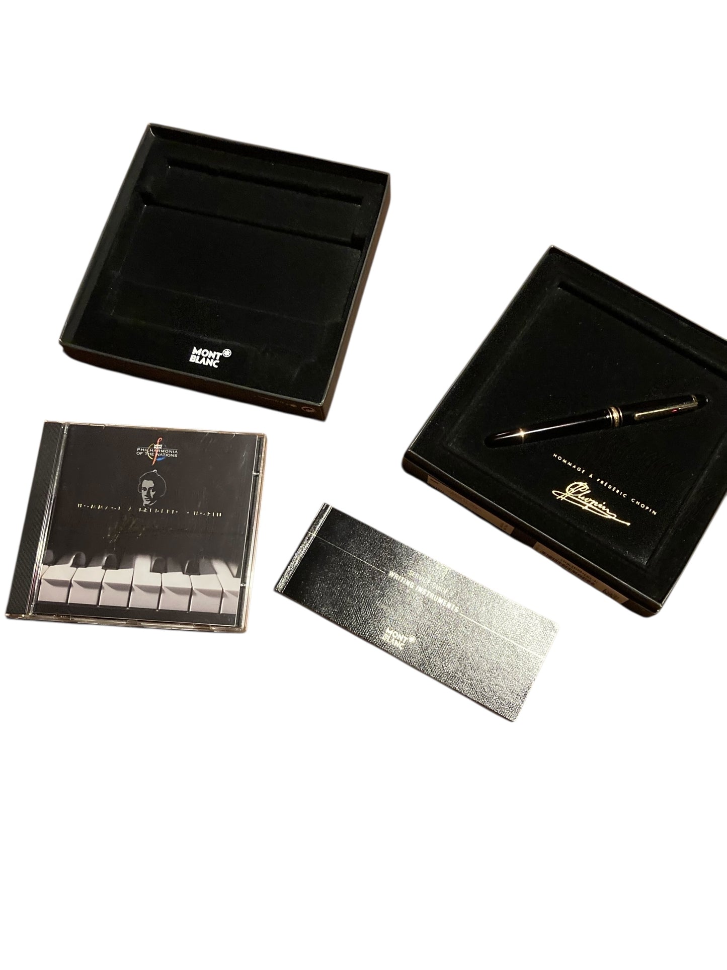 Mont Blanc Fountain Pen and CD Set Homage to Frederic Chopin