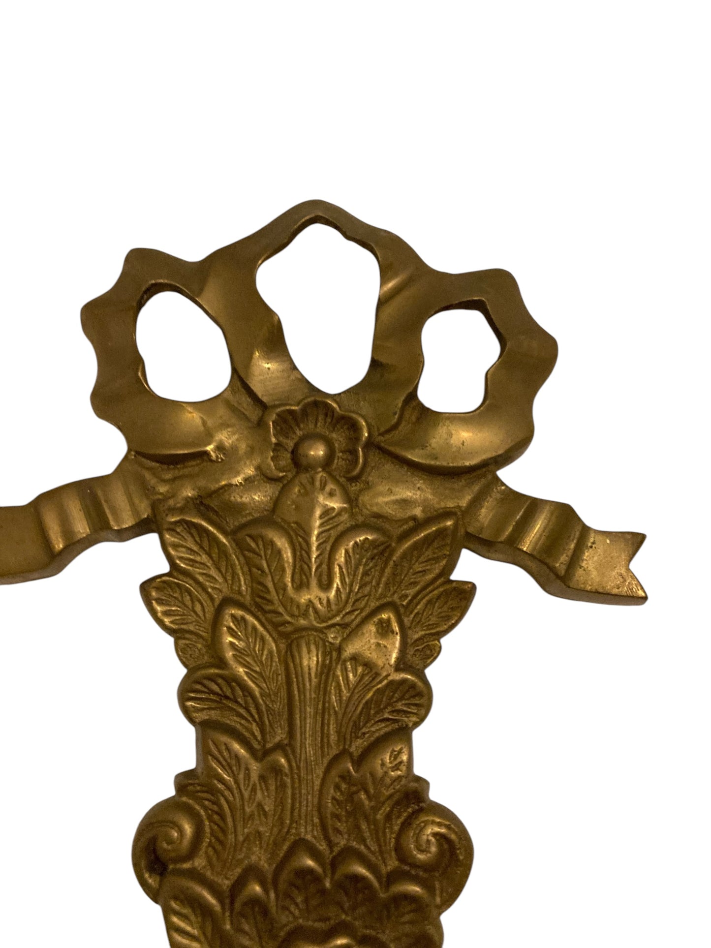 Pair of Italian Brass wall sconces, candelabra