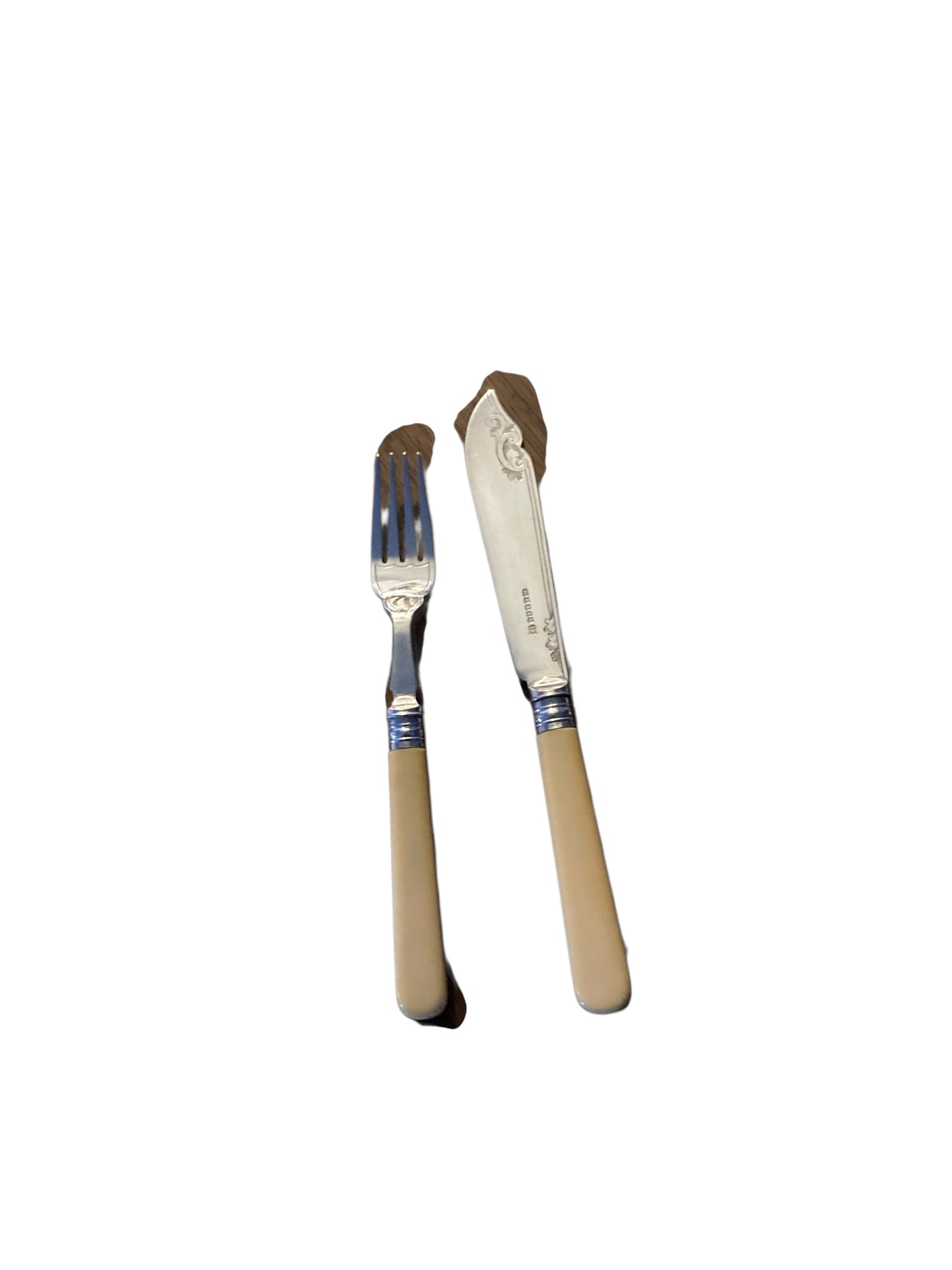 12 PIECE CASED SILVER PLATED FISH CUTLERY SET – DEAKIN & SONS