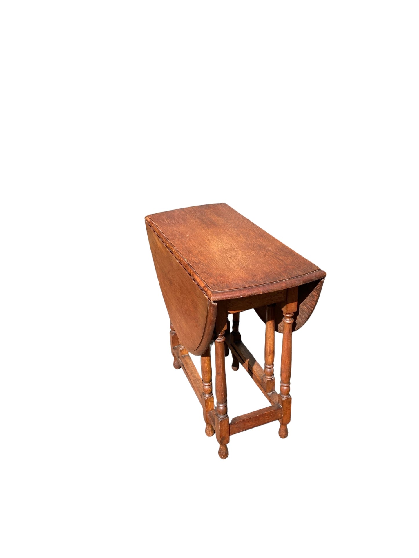 Vintage Oak Gate Leg, drop leaf table