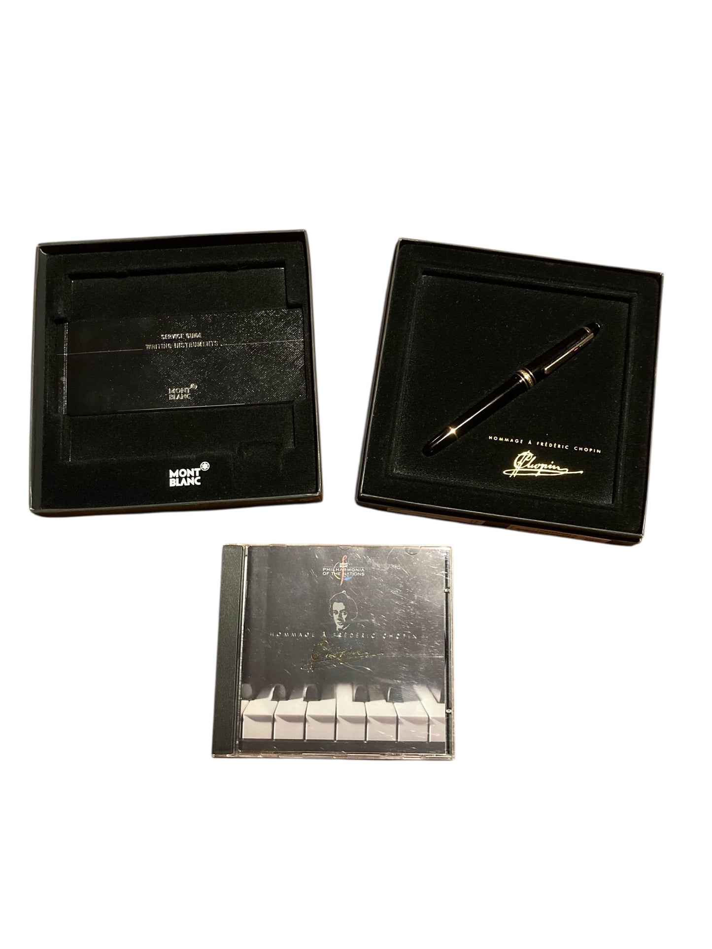 Mont Blanc Fountain Pen and CD Set Homage to Frederic Chopin