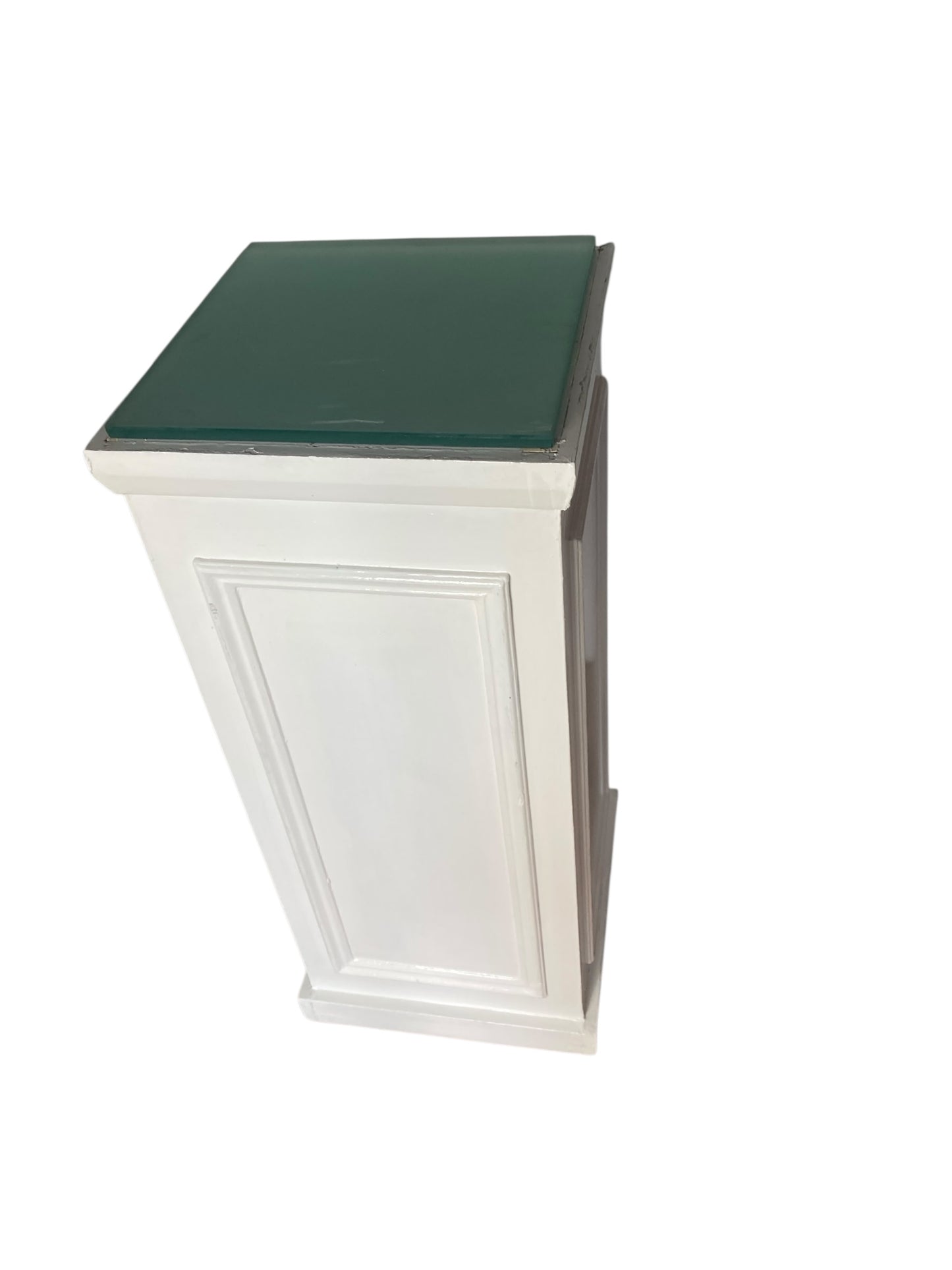 White Column Plynth, plant, urn or bust stand. Event furniture