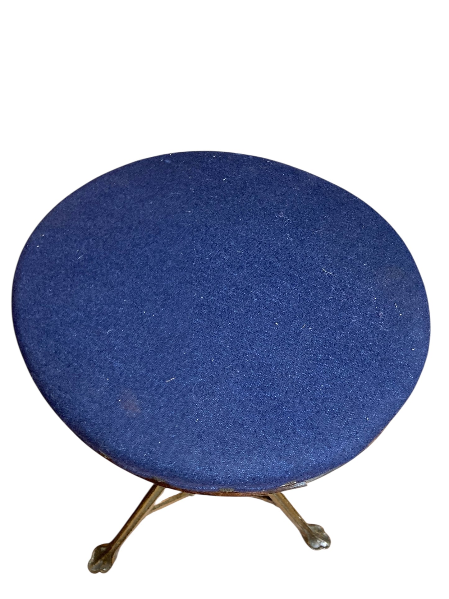 Vintage Brass Extendable Piano or drum stool