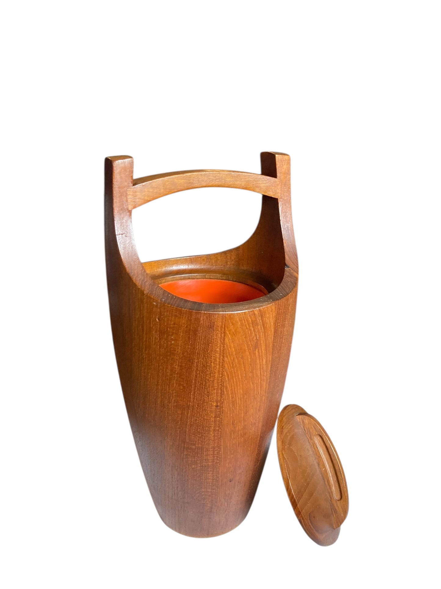 Danish Teak Ice Bucket by Jens Quistgaard for Dansk Designs Mid Century