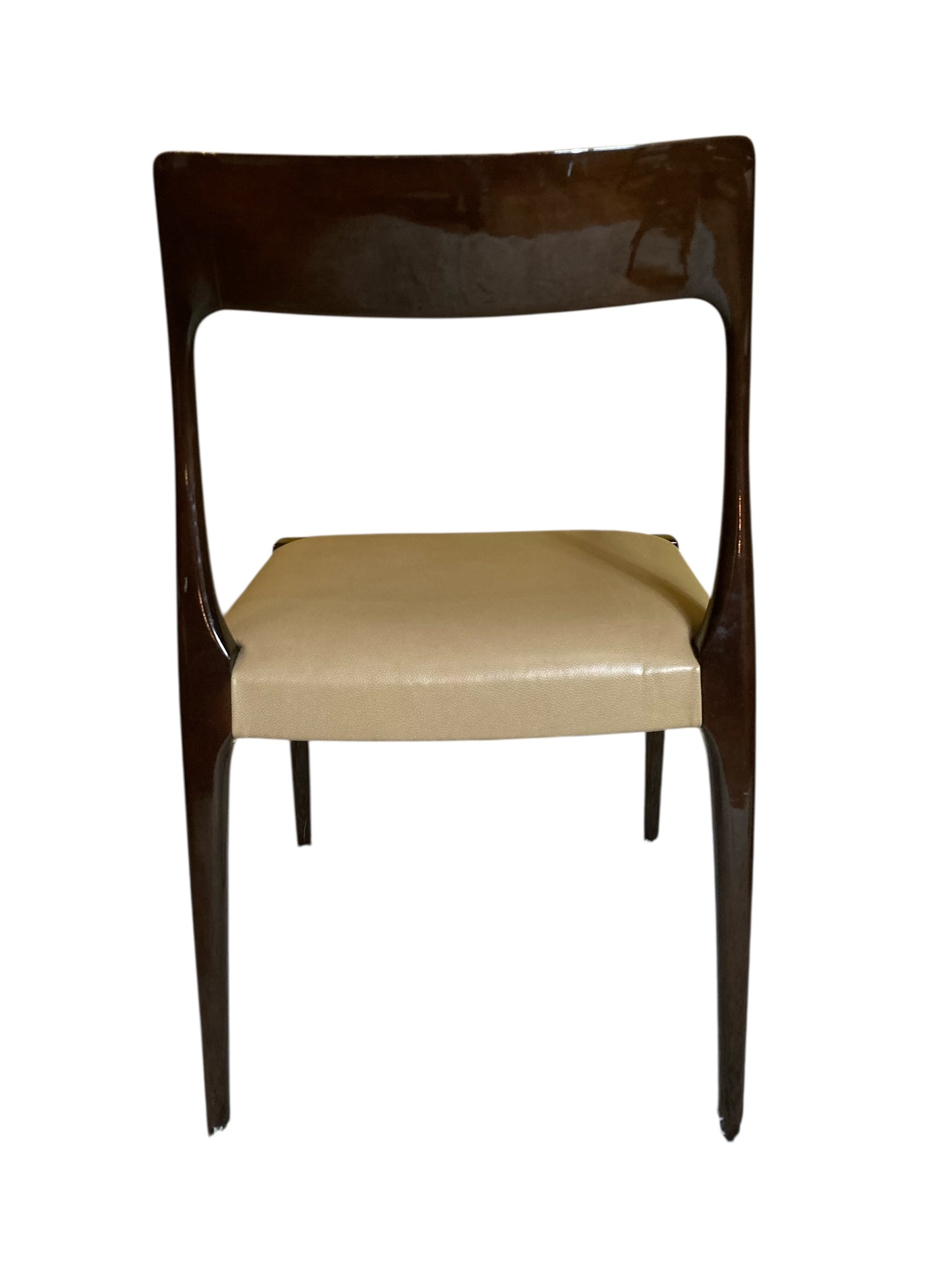 Set of Six Mid Century Style Laskasa Karen Laquered Dining Chairs