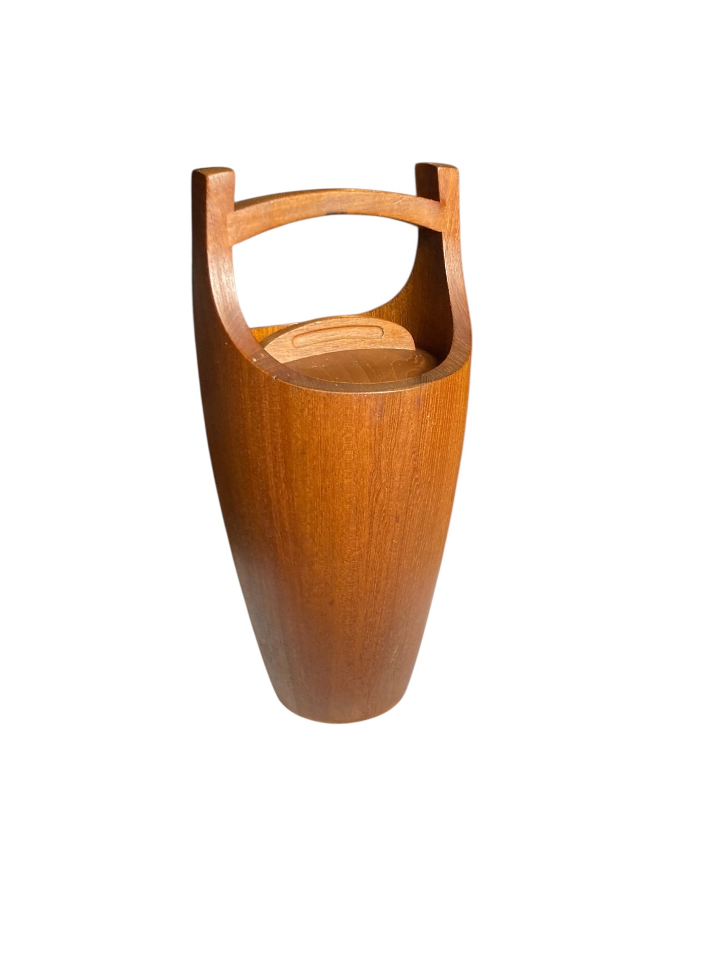 Danish Teak Ice Bucket by Jens Quistgaard for Dansk Designs Mid Century