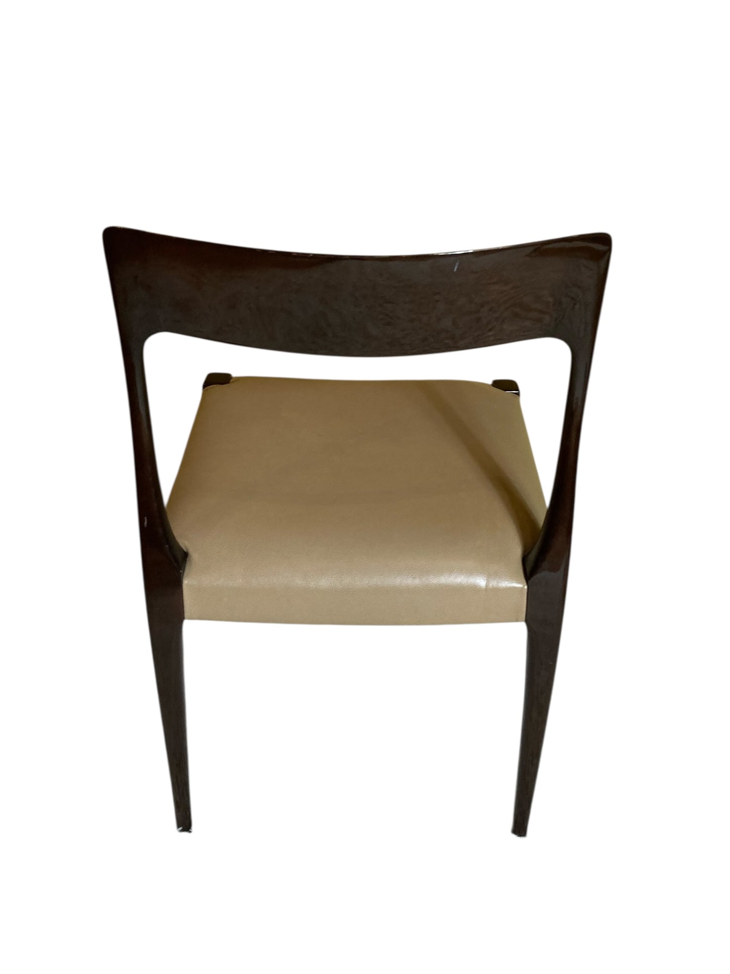 Set of Two Mid Century Style Laskasa Karen Laquered Dining Chairs
